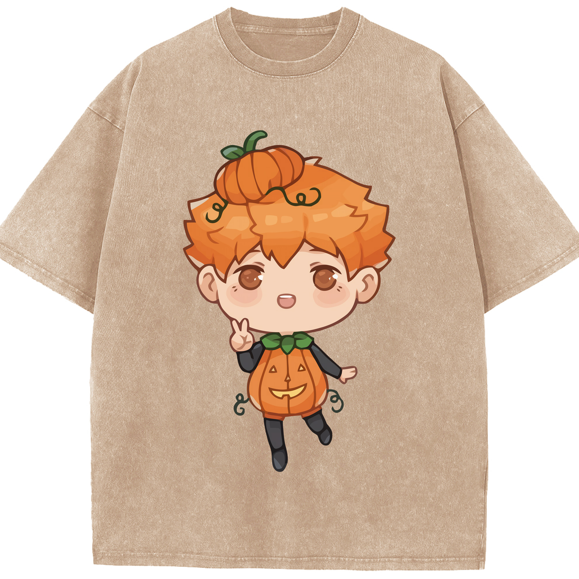 （画像用） ハイキュー!! Haikyu!! 綿100% ヴィンテージ風 半袖Tシャツ（フロントプリント）