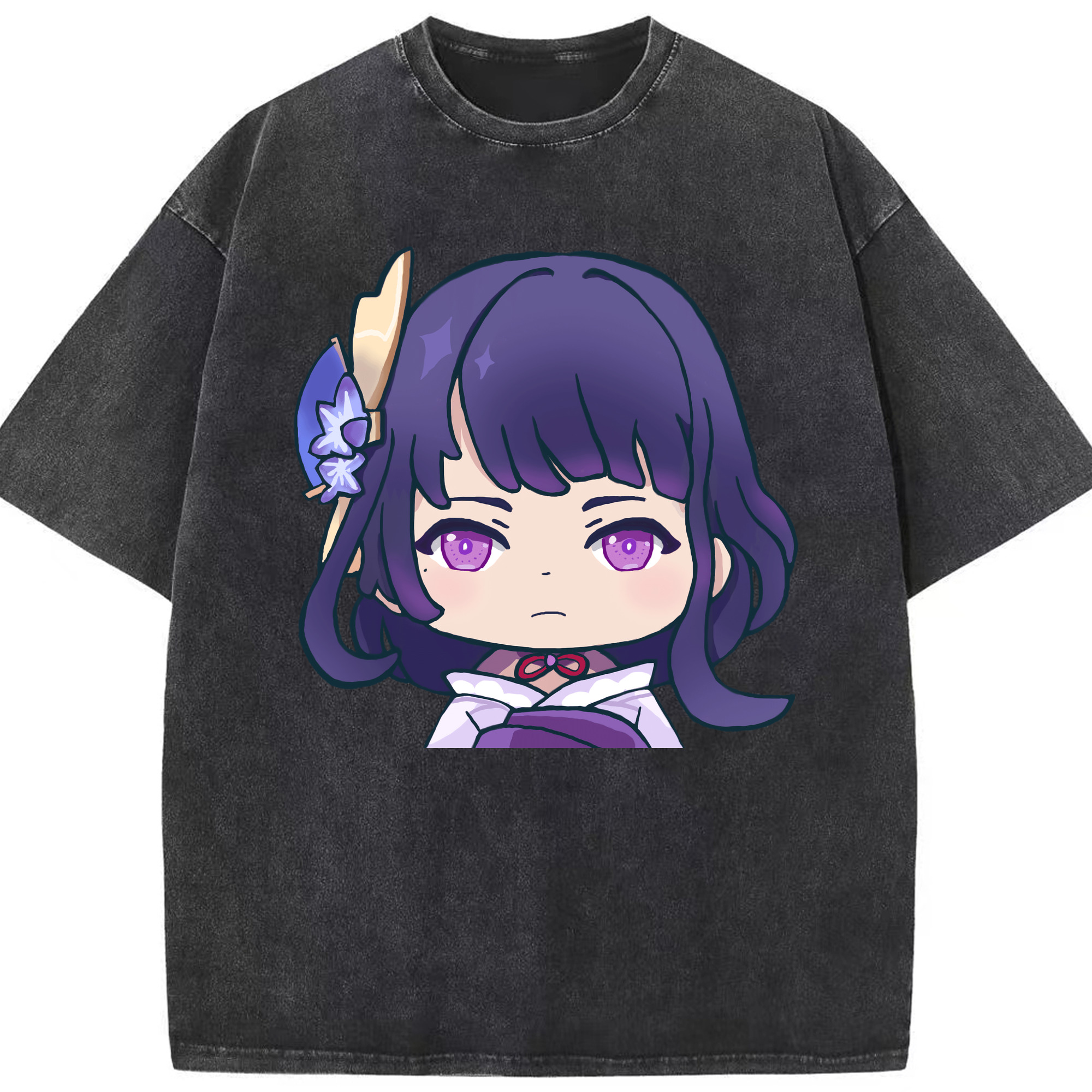 （画像用） ハイキュー!! Haikyu!! 綿100% ヴィンテージ風 半袖Tシャツ（フロントプリント）