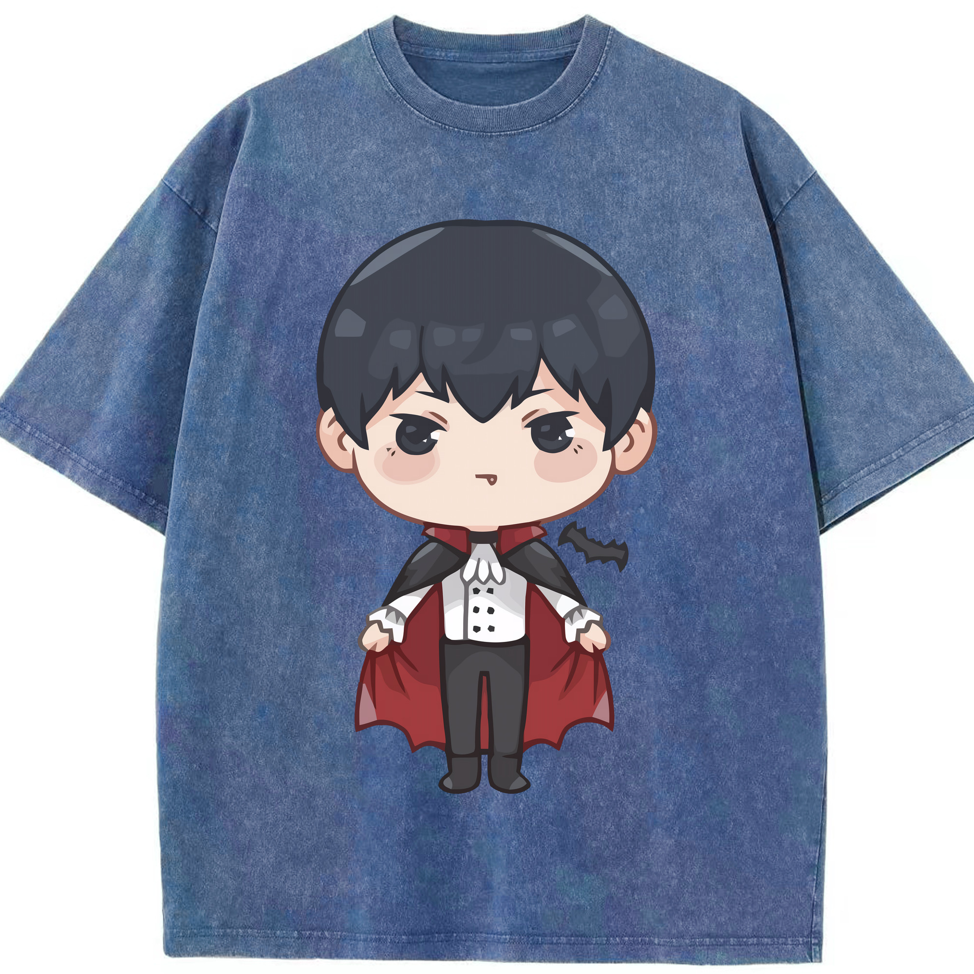 （画像用） ハイキュー!! Haikyu!! 綿100% ヴィンテージ風 半袖Tシャツ（フロントプリント）