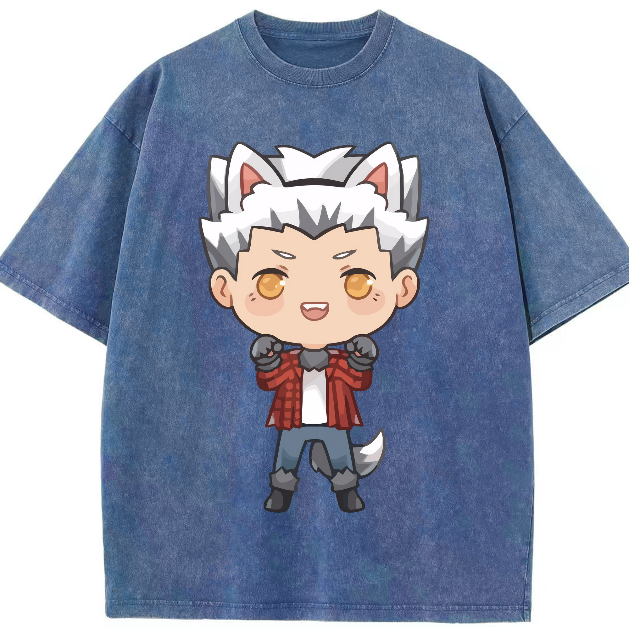 （画像用） ハイキュー!! Haikyu!! 綿100% ヴィンテージ風 半袖Tシャツ（フロントプリント）