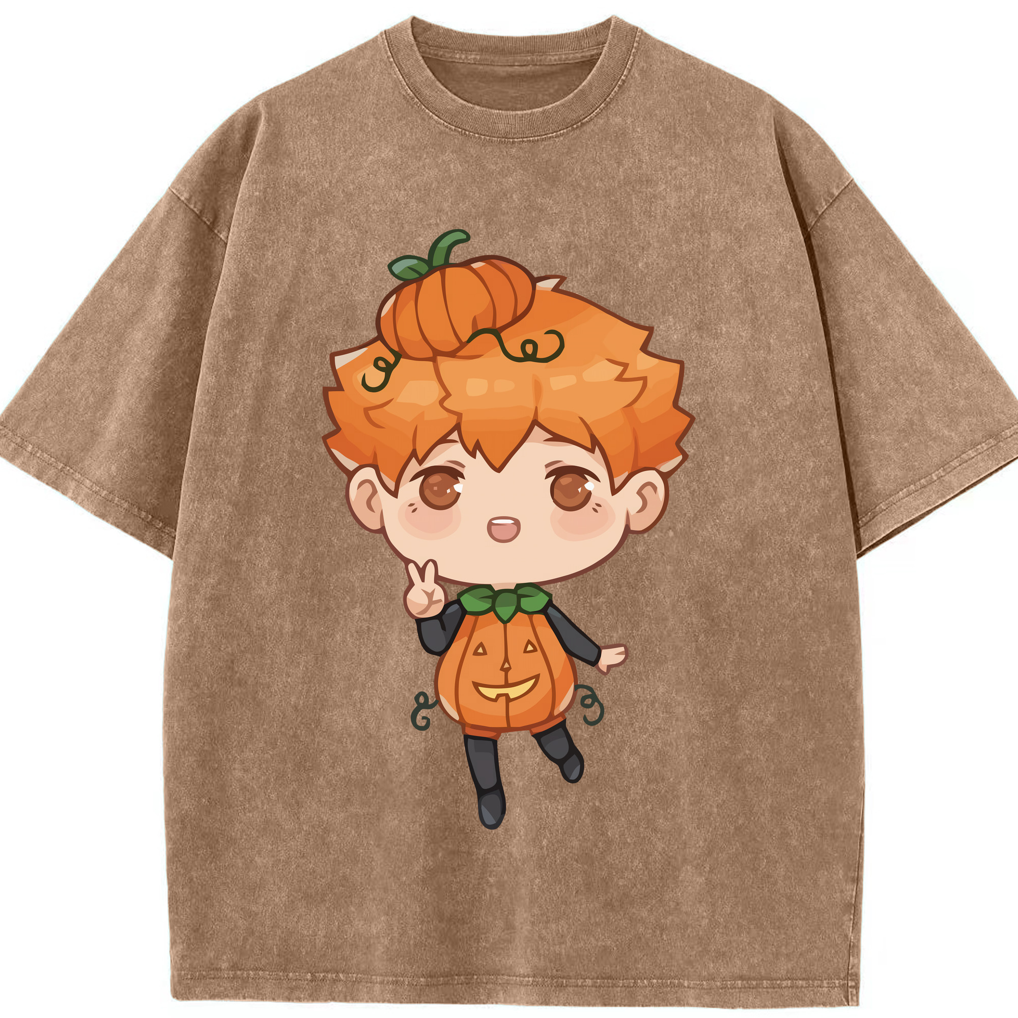 （画像用） ハイキュー!! Haikyu!! 綿100% ヴィンテージ風 半袖Tシャツ（フロントプリント）