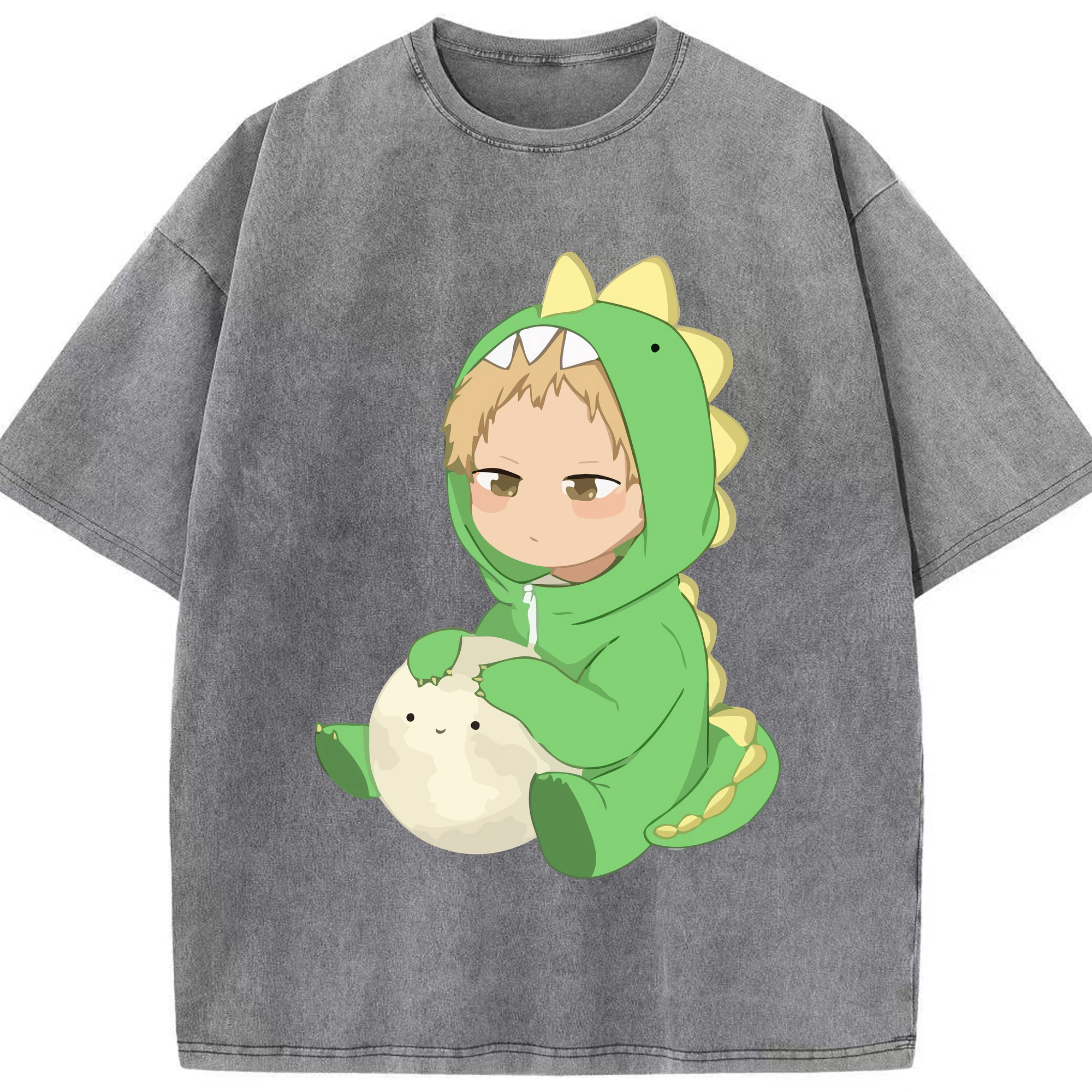 （画像用） ハイキュー!! Haikyu!! 綿100% ヴィンテージ風 半袖Tシャツ（フロントプリント）