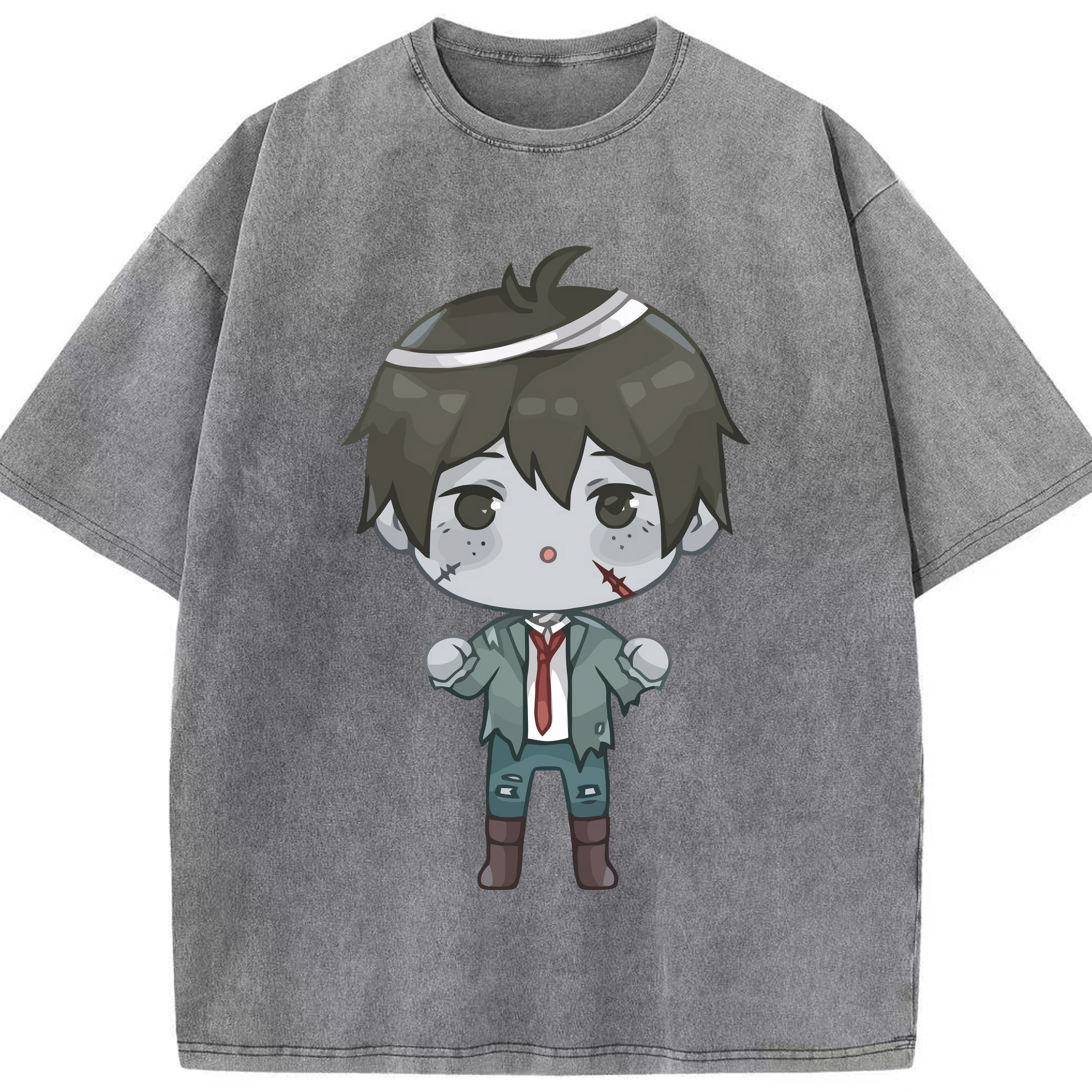 （画像用） ハイキュー!! Haikyu!! 綿100% ヴィンテージ風 半袖Tシャツ（フロントプリント）