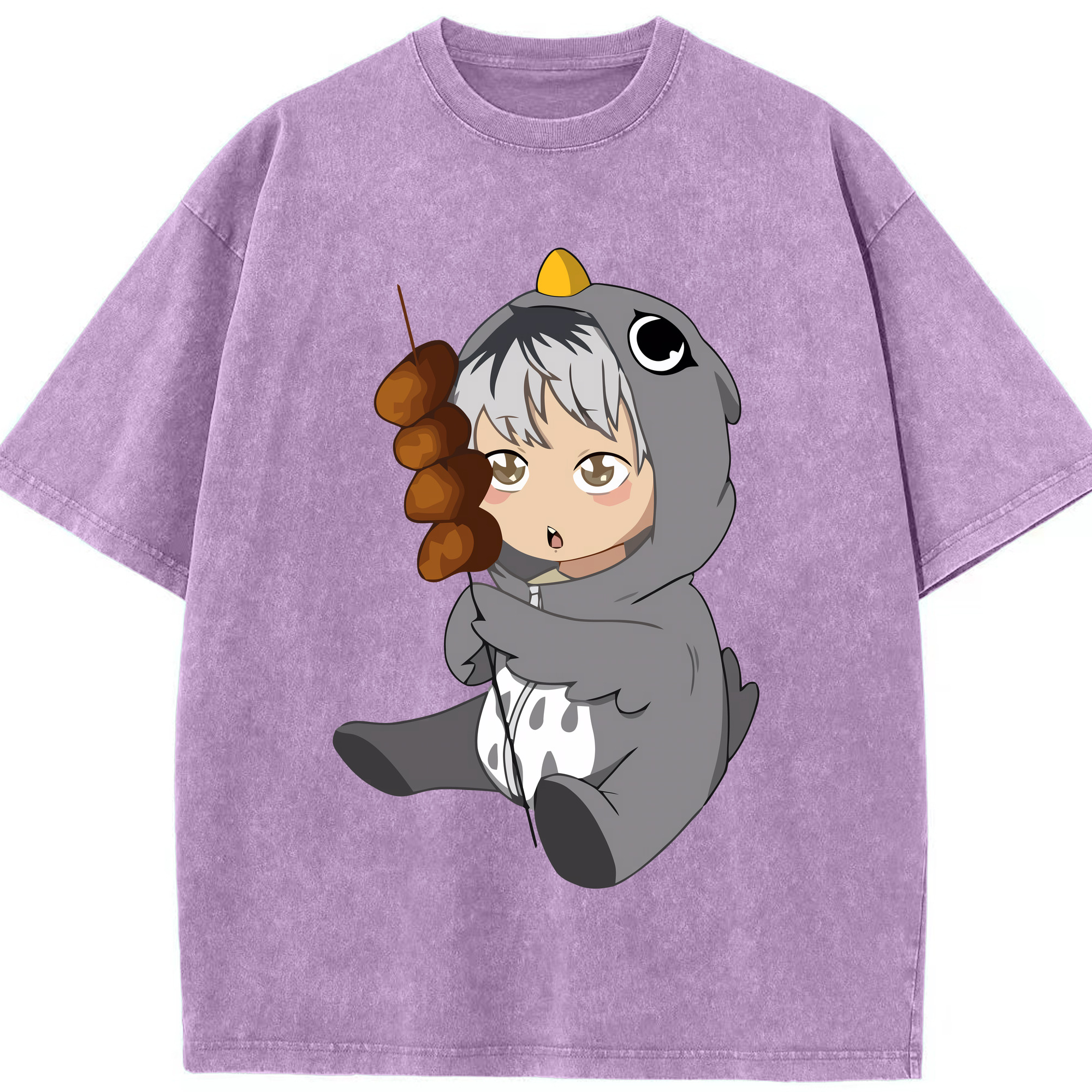 （画像用） ハイキュー!! Haikyu!! 綿100% ヴィンテージ風 半袖Tシャツ（フロントプリント）