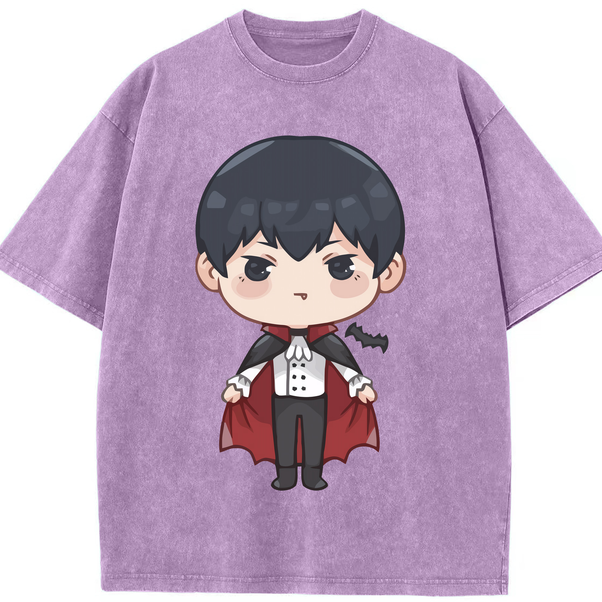 （画像用） ハイキュー!! Haikyu!! 綿100% ヴィンテージ風 半袖Tシャツ（フロントプリント）