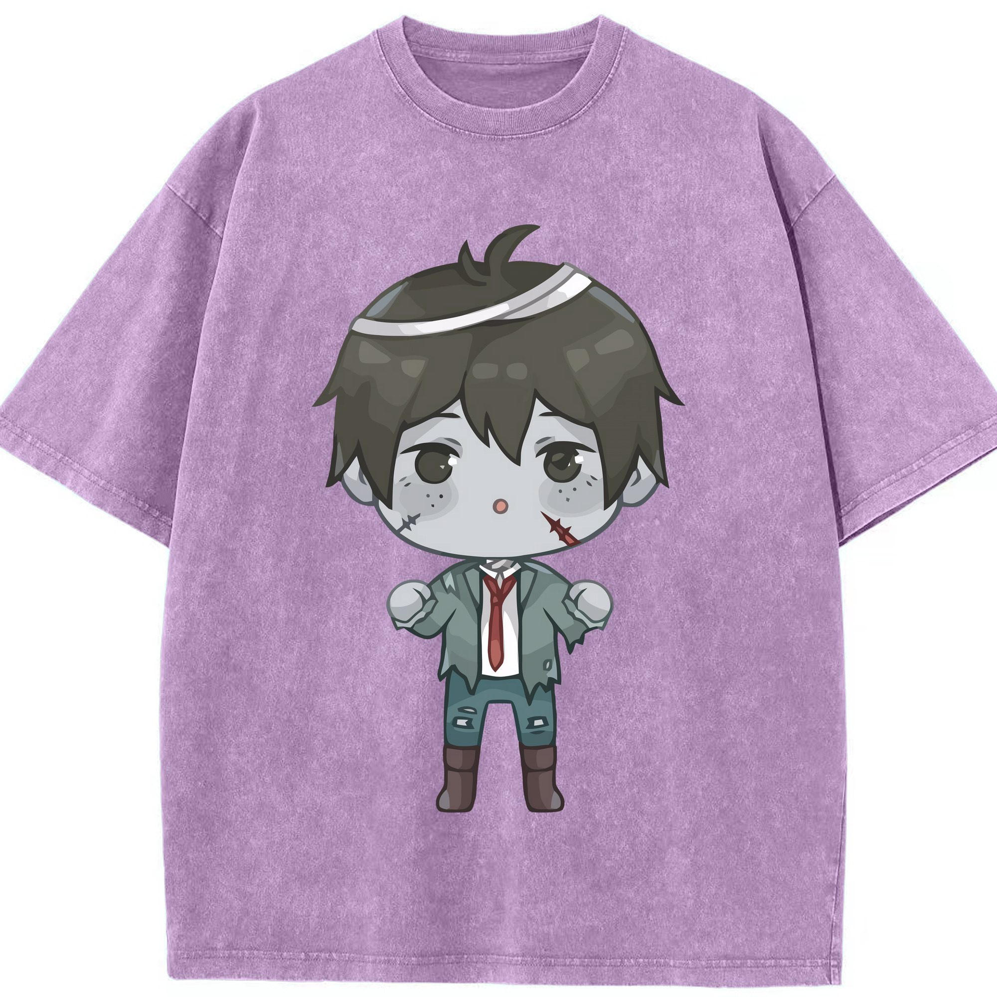 （画像用） ハイキュー!! Haikyu!! 綿100% ヴィンテージ風 半袖Tシャツ（フロントプリント）