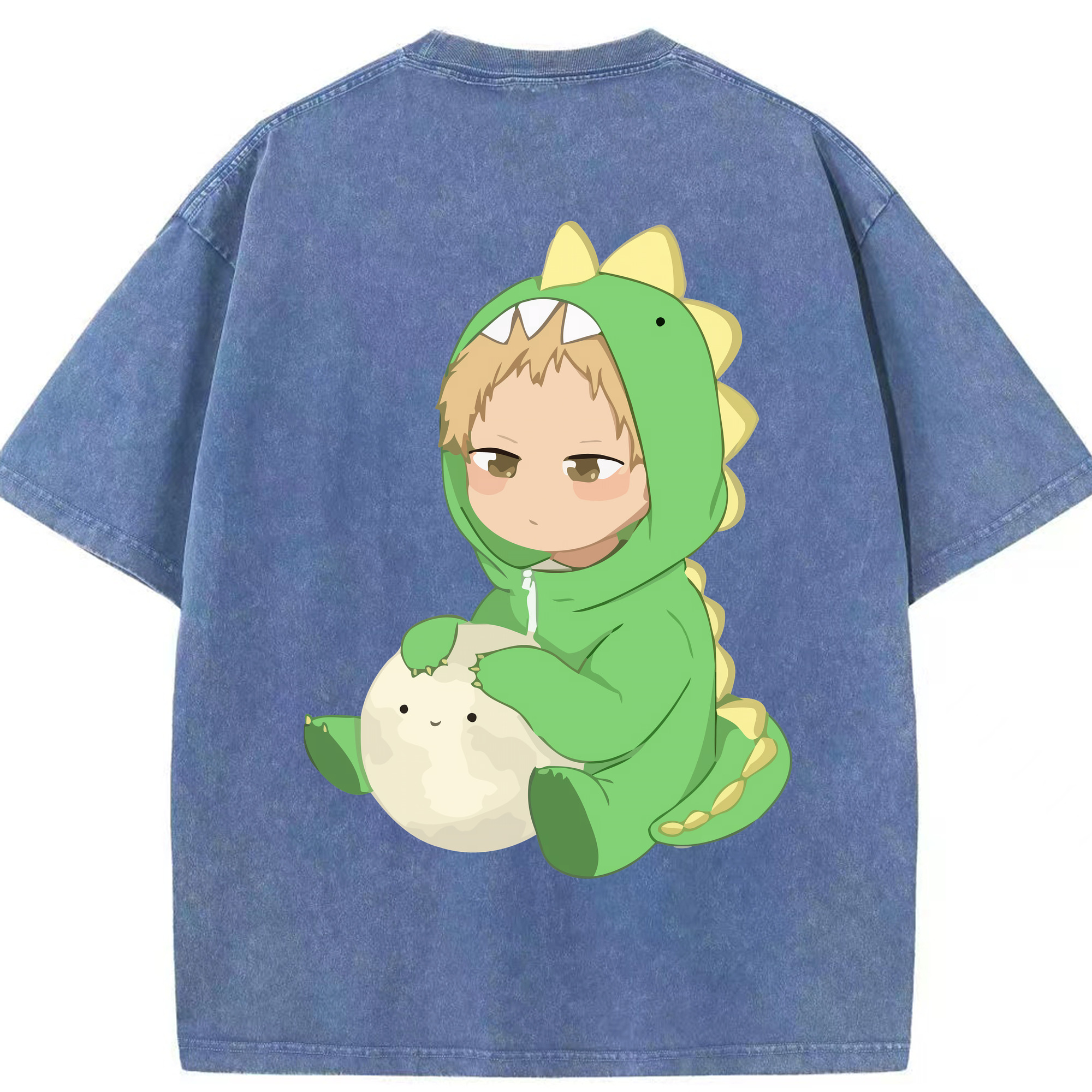 （画像用） ハイキュー!! Haikyu!! 綿100% ヴィンテージ風 半袖Tシャツ（背面プリント）