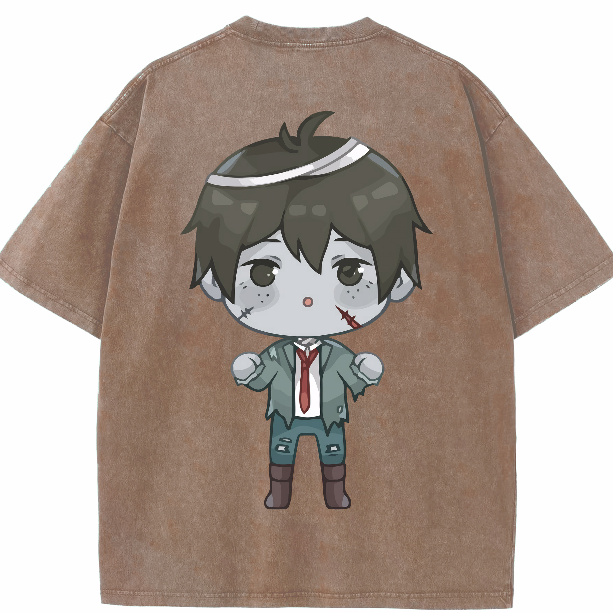 （画像用） ハイキュー!! Haikyu!! 綿100% ヴィンテージ風 半袖Tシャツ（背面プリント）