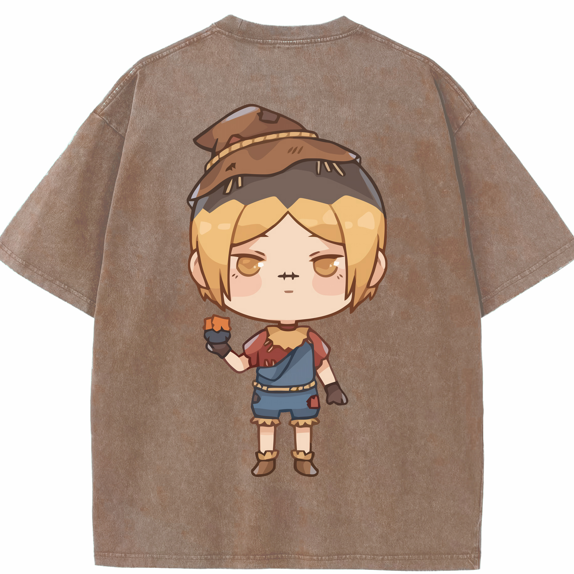 （画像用） ハイキュー!! Haikyu!! 綿100% ヴィンテージ風 半袖Tシャツ（背面プリント）