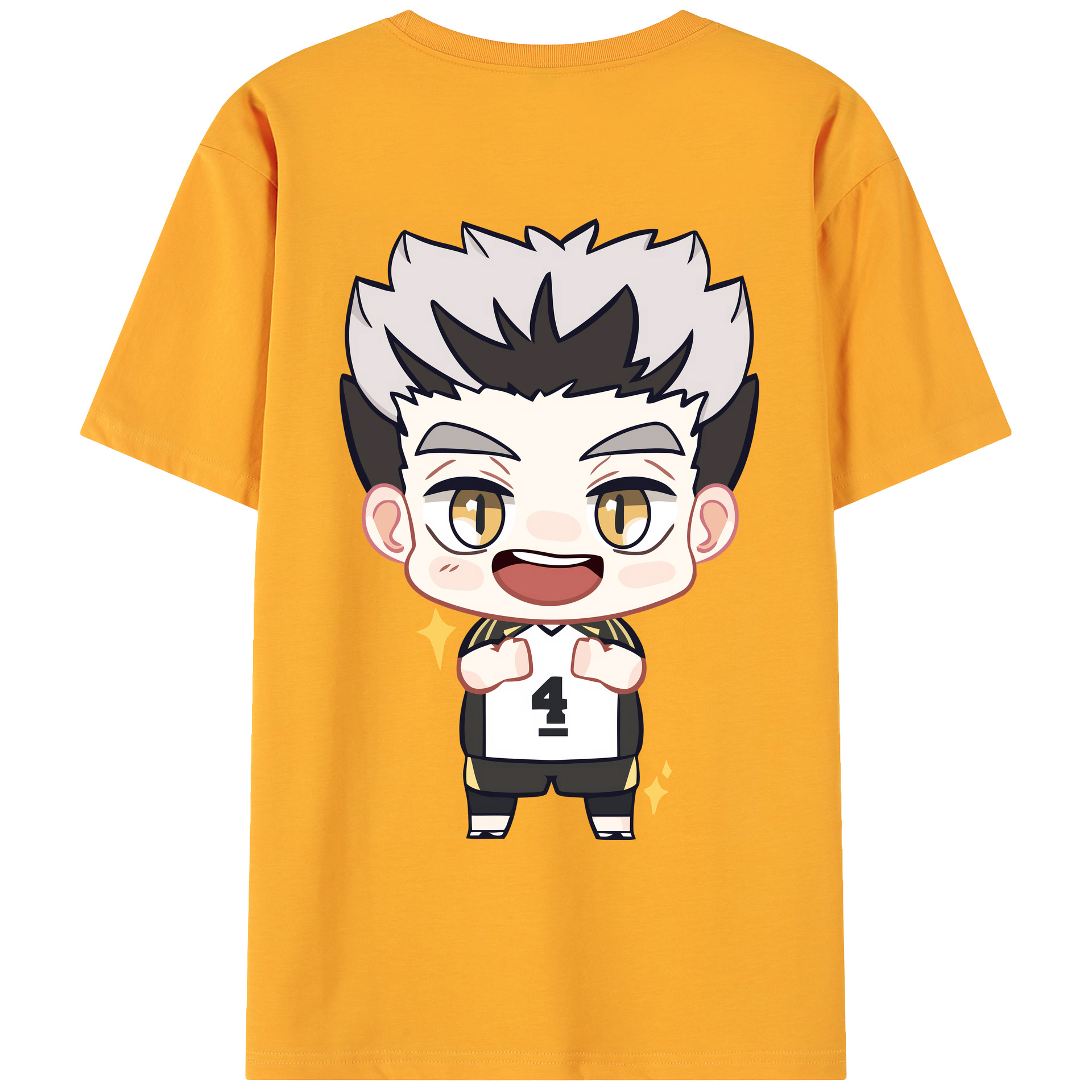 （画像用） ハイキュー!! Haikyu!! 綿100％ メンズ半袖Tシャツ（バックプリント） 通気性