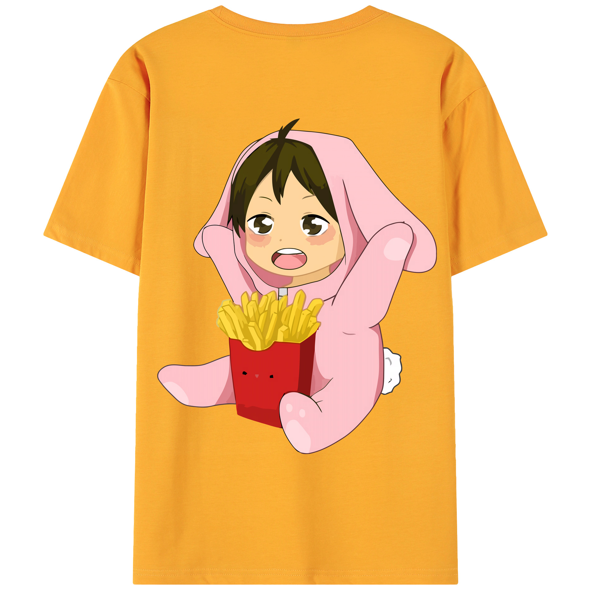 （画像用） ハイキュー!! Haikyu!! 綿100％ メンズ半袖Tシャツ（バックプリント） 通気性