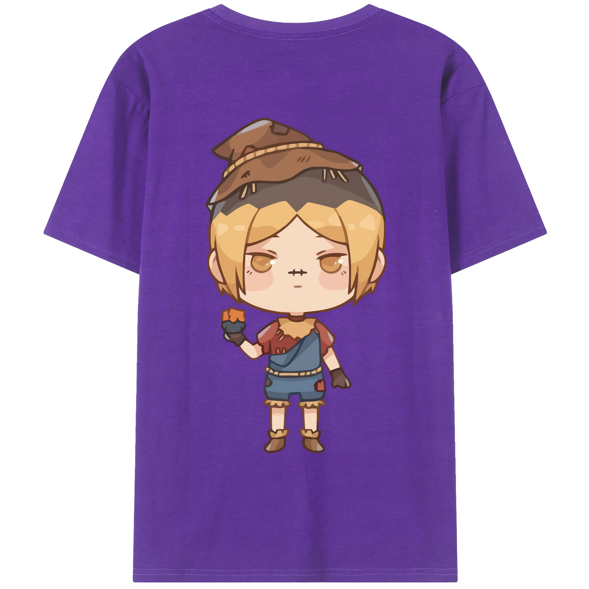 （画像用） ハイキュー!! Haikyu!! 綿100％ メンズ半袖Tシャツ（バックプリント） 通気性