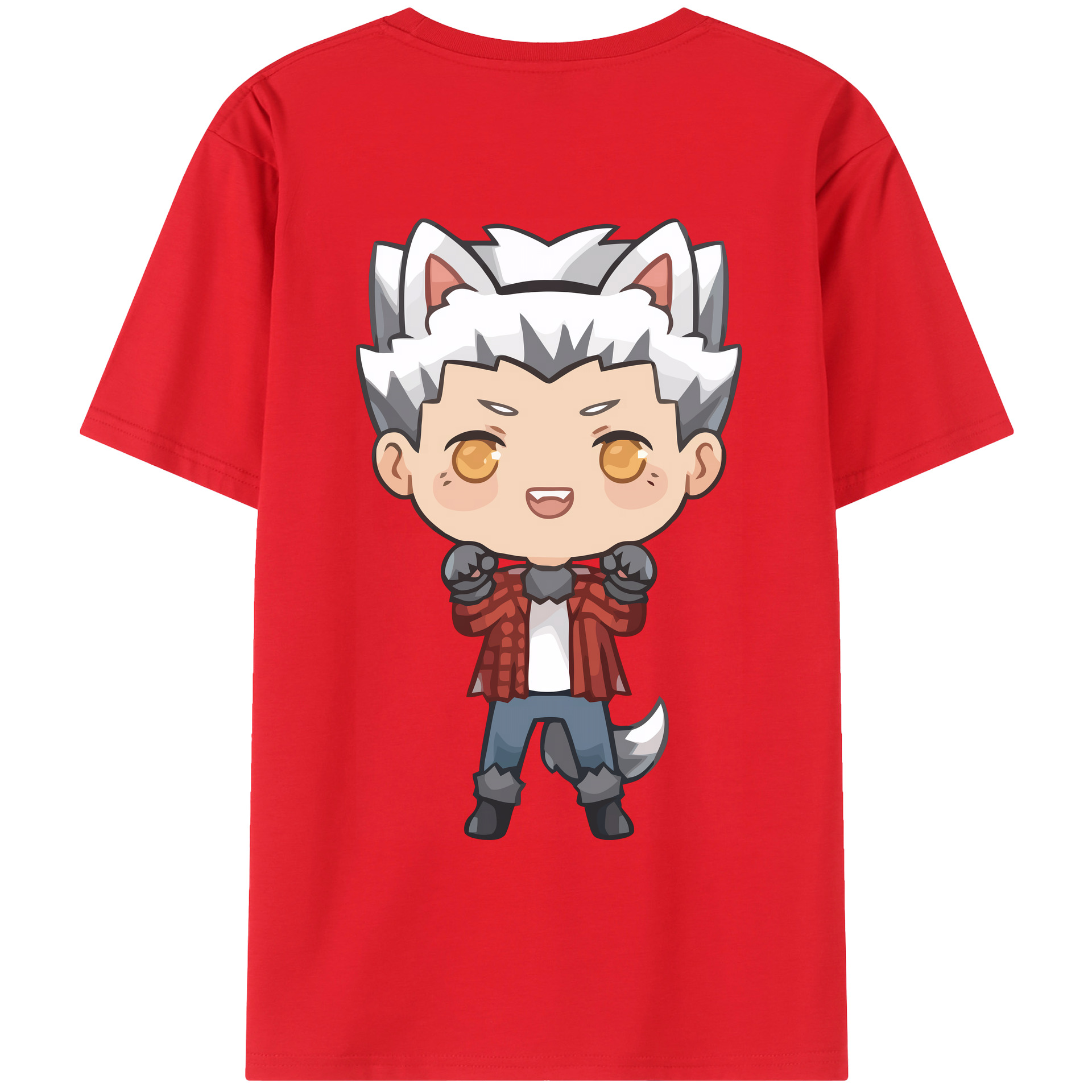（画像用） ハイキュー!! Haikyu!! 綿100％ メンズ半袖Tシャツ（バックプリント） 通気性