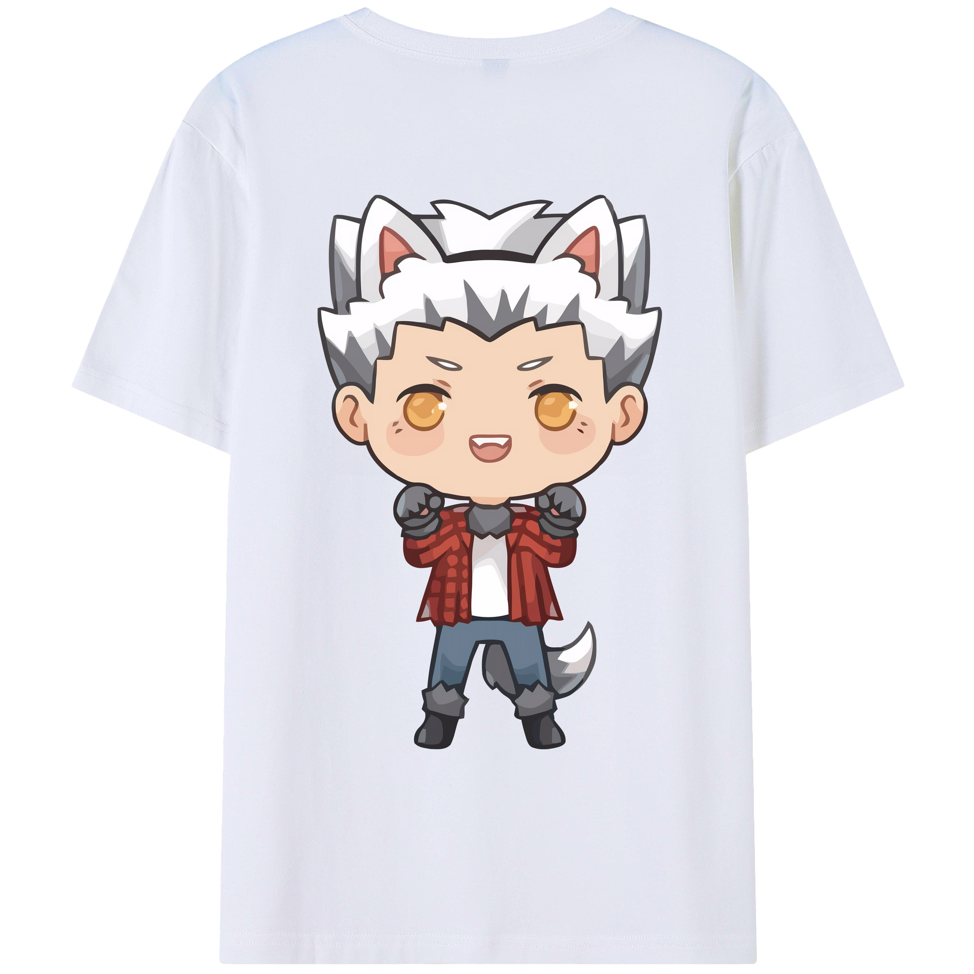 （画像用） ハイキュー!! Haikyu!! 綿100％ メンズ半袖Tシャツ（バックプリント） 通気性