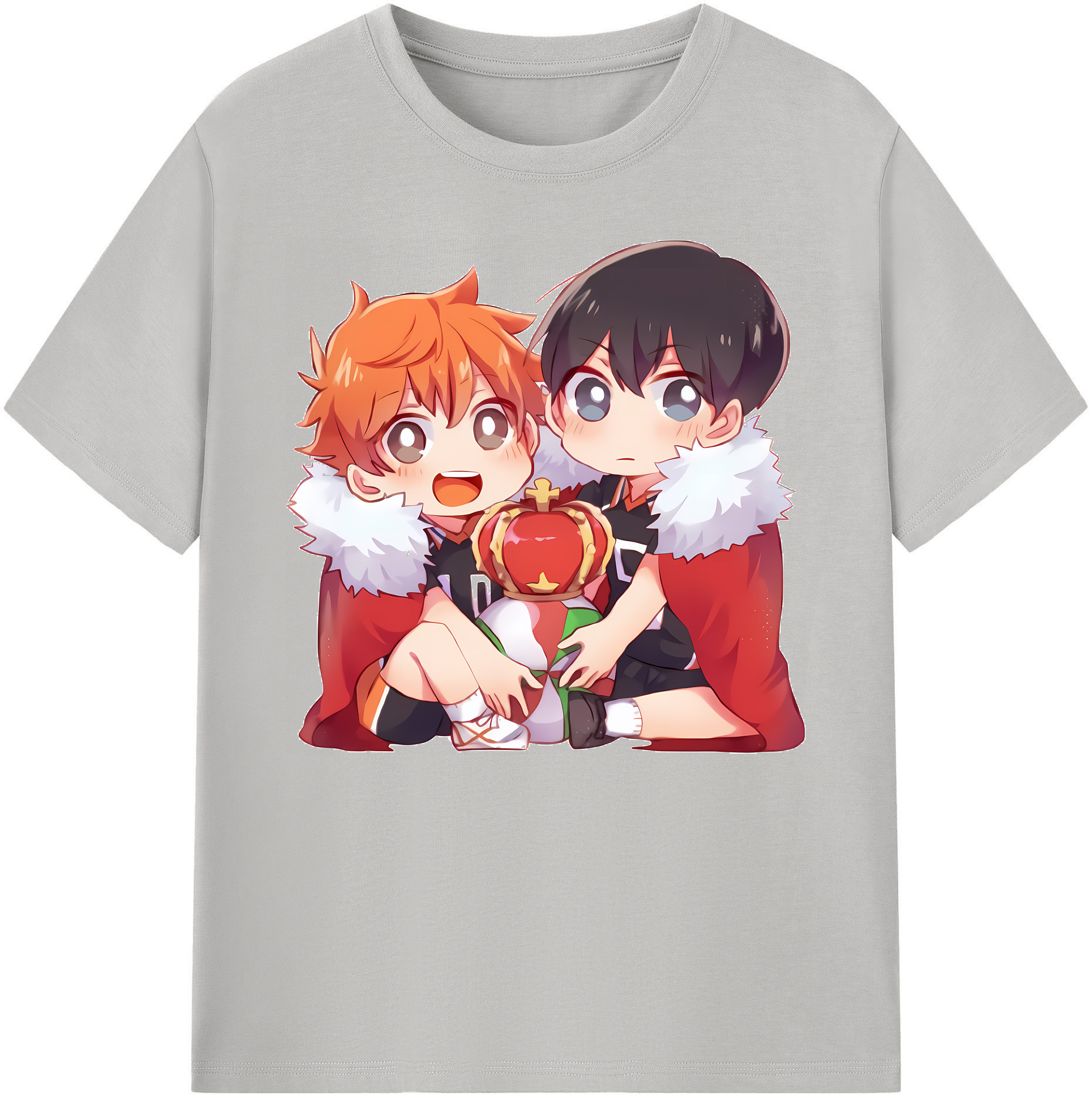 （画像用） ハイキュー!! Haikyu!! 綿100％ メンズ半袖Tシャツ｜肌触りやわらか＆通気性