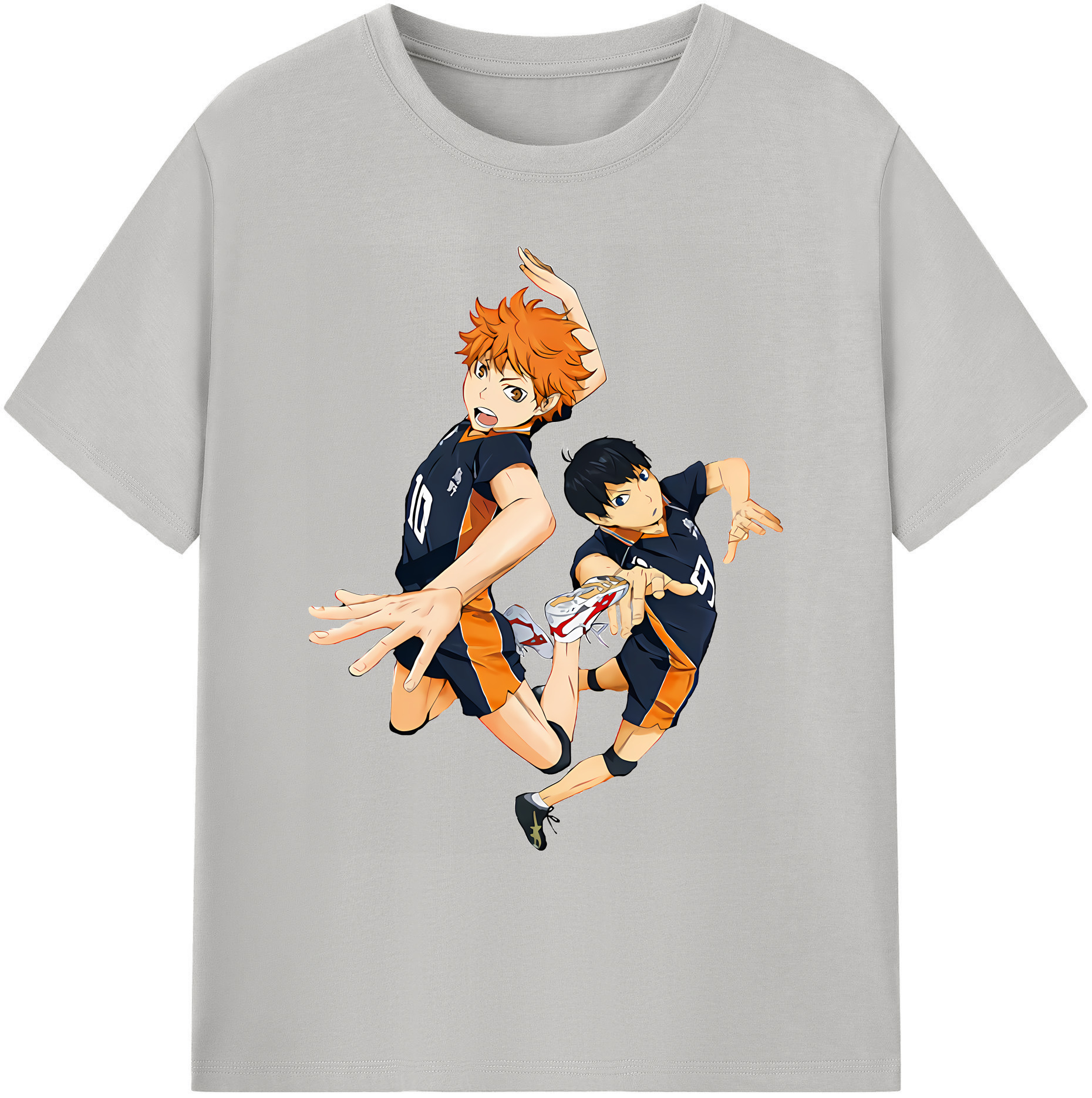 （画像用） ハイキュー!! Haikyu!! 綿100％ メンズ半袖Tシャツ｜肌触りやわらか＆通気性