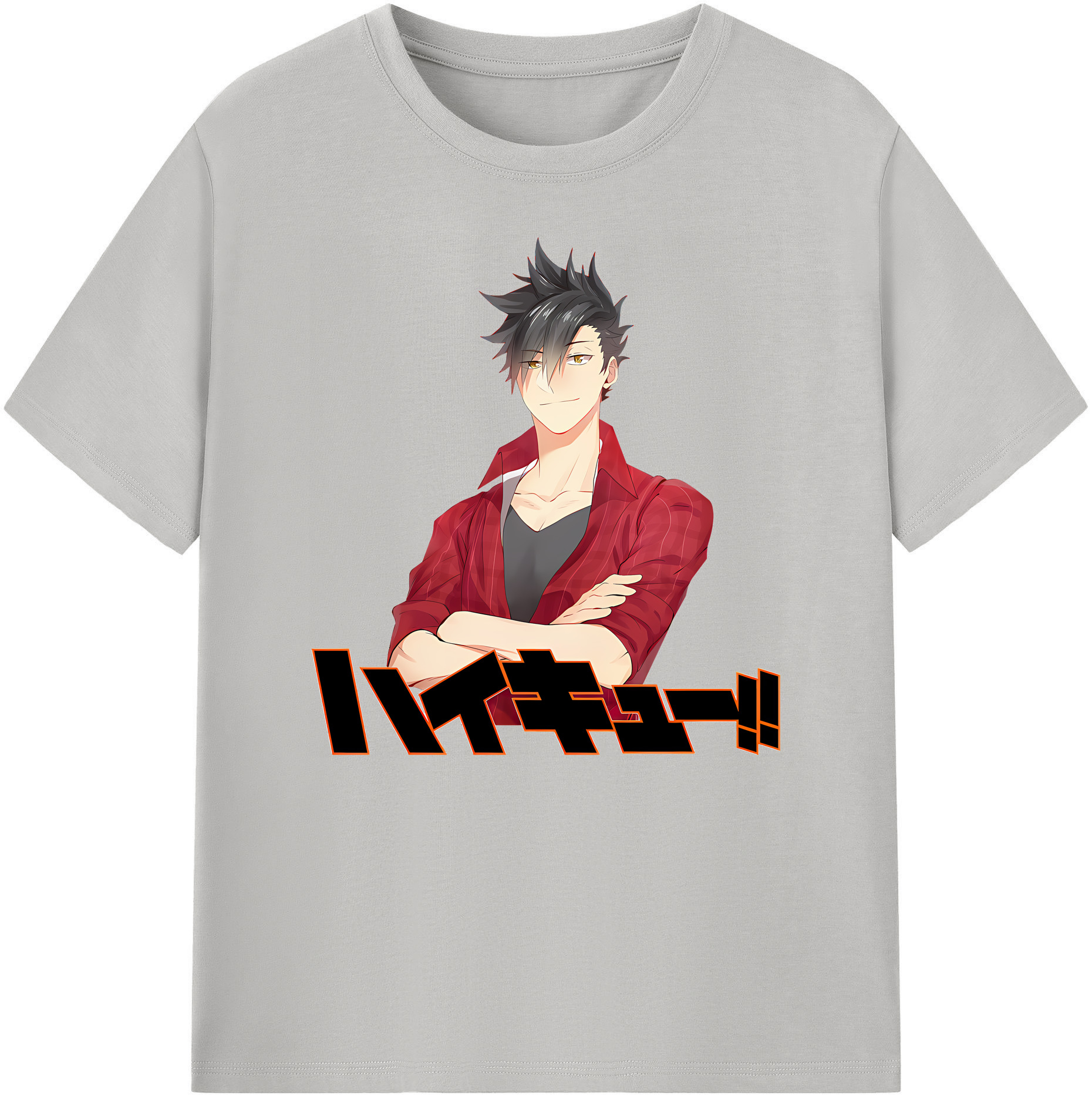 （画像用） ハイキュー!! Haikyu!! 綿100％ メンズ半袖Tシャツ｜肌触りやわらか＆通気性