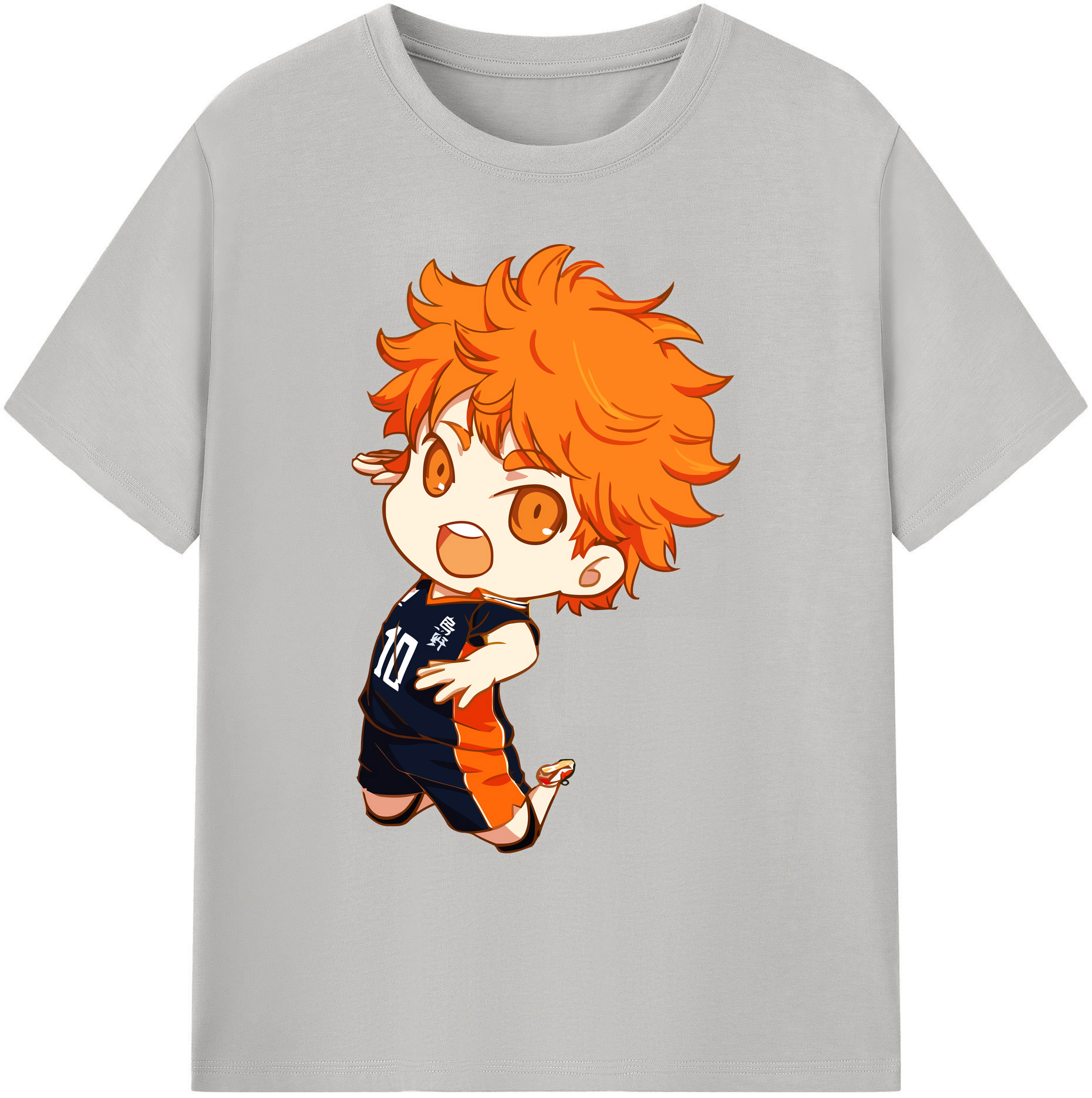 （画像用） ハイキュー!! Haikyu!! 綿100％ メンズ半袖Tシャツ｜肌触りやわらか＆通気性