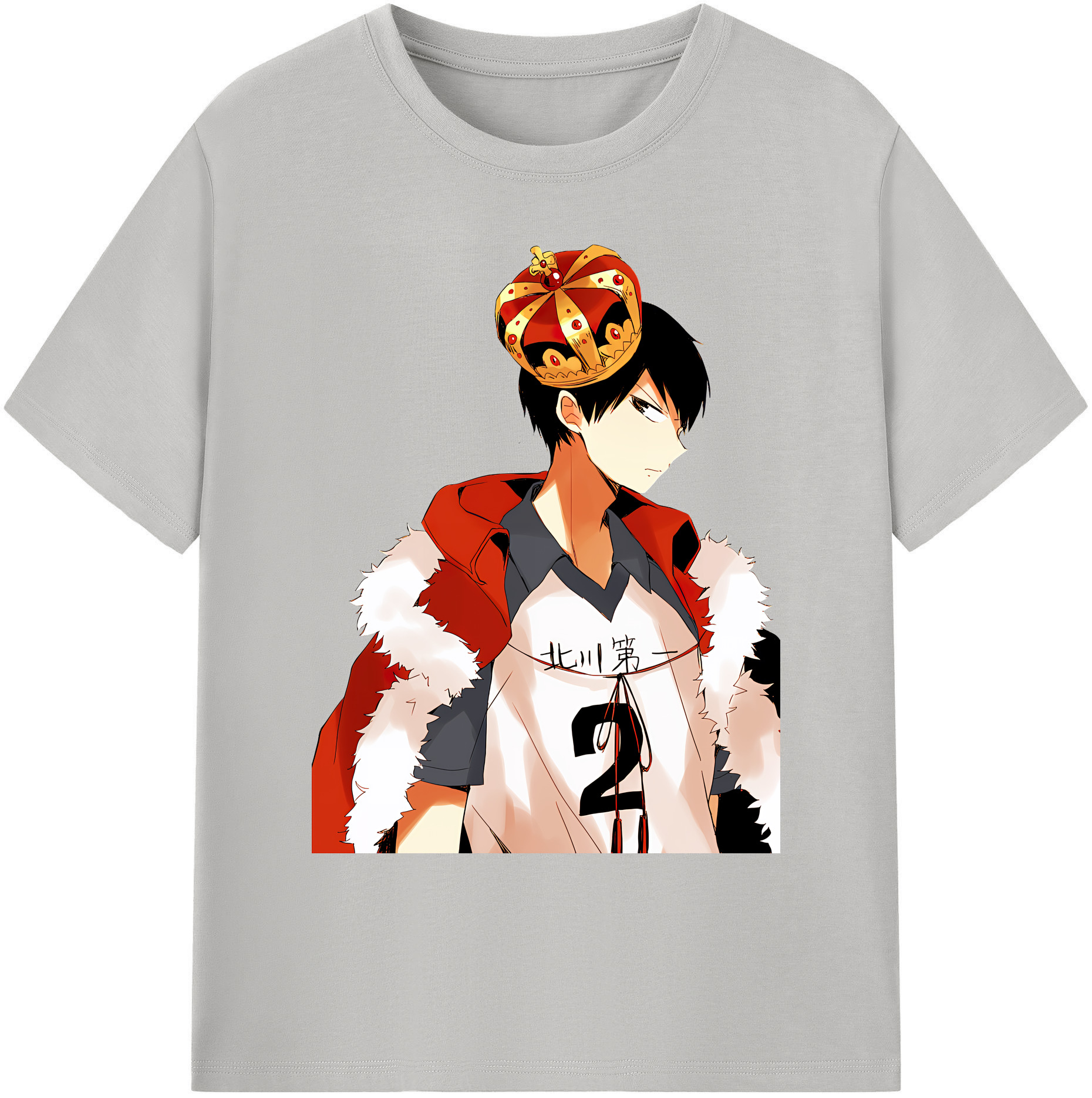 （画像用） ハイキュー!! Haikyu!! 綿100％ メンズ半袖Tシャツ｜肌触りやわらか＆通気性