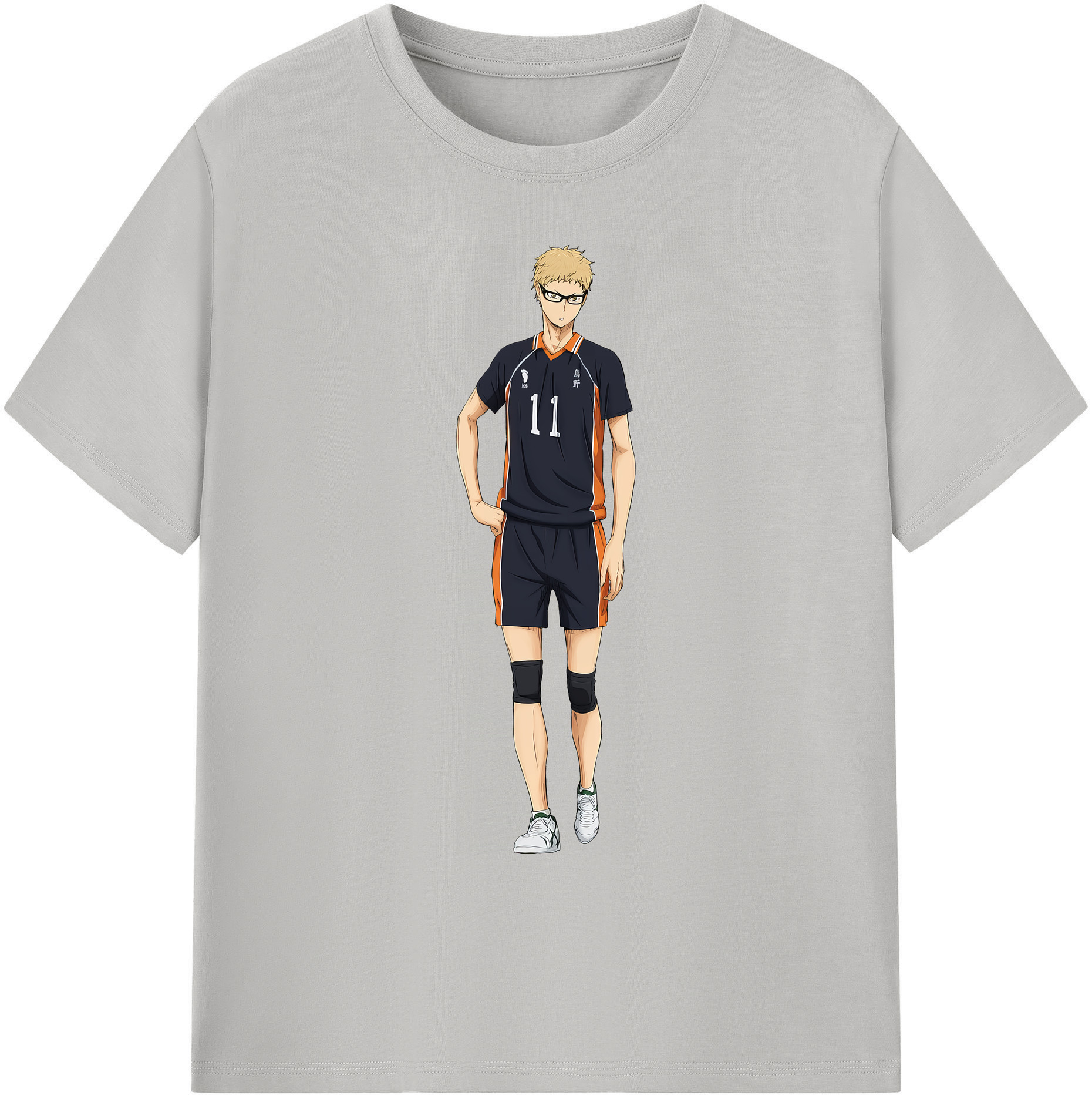 （画像用） ハイキュー!! Haikyu!! 綿100％ メンズ半袖Tシャツ｜肌触りやわらか＆通気性
