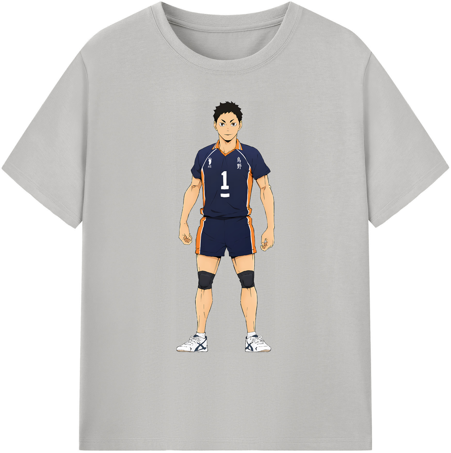 （画像用） ハイキュー!! Haikyu!! 綿100％ メンズ半袖Tシャツ｜肌触りやわらか＆通気性