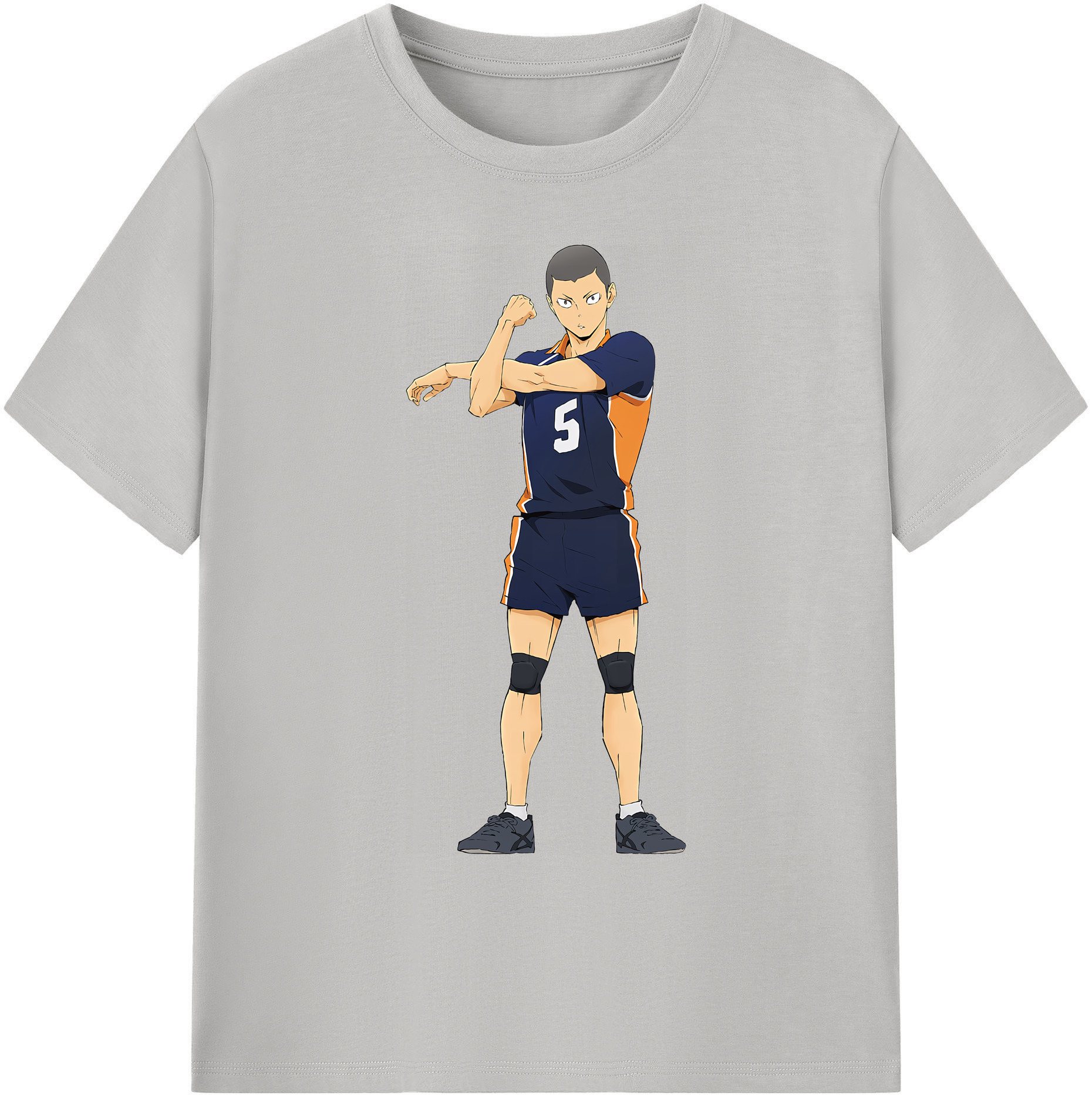 （画像用） ハイキュー!! Haikyu!! 綿100％ メンズ半袖Tシャツ｜肌触りやわらか＆通気性