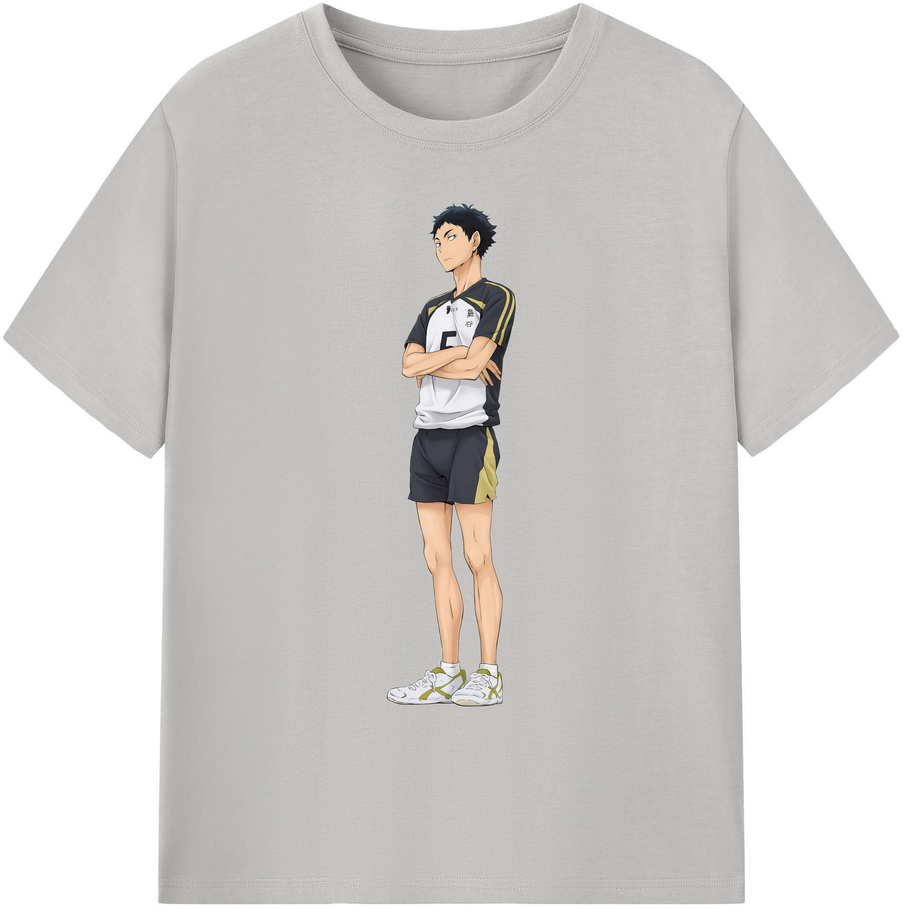 （画像用） ハイキュー!! Haikyu!! 綿100％ メンズ半袖Tシャツ｜肌触りやわらか＆通気性