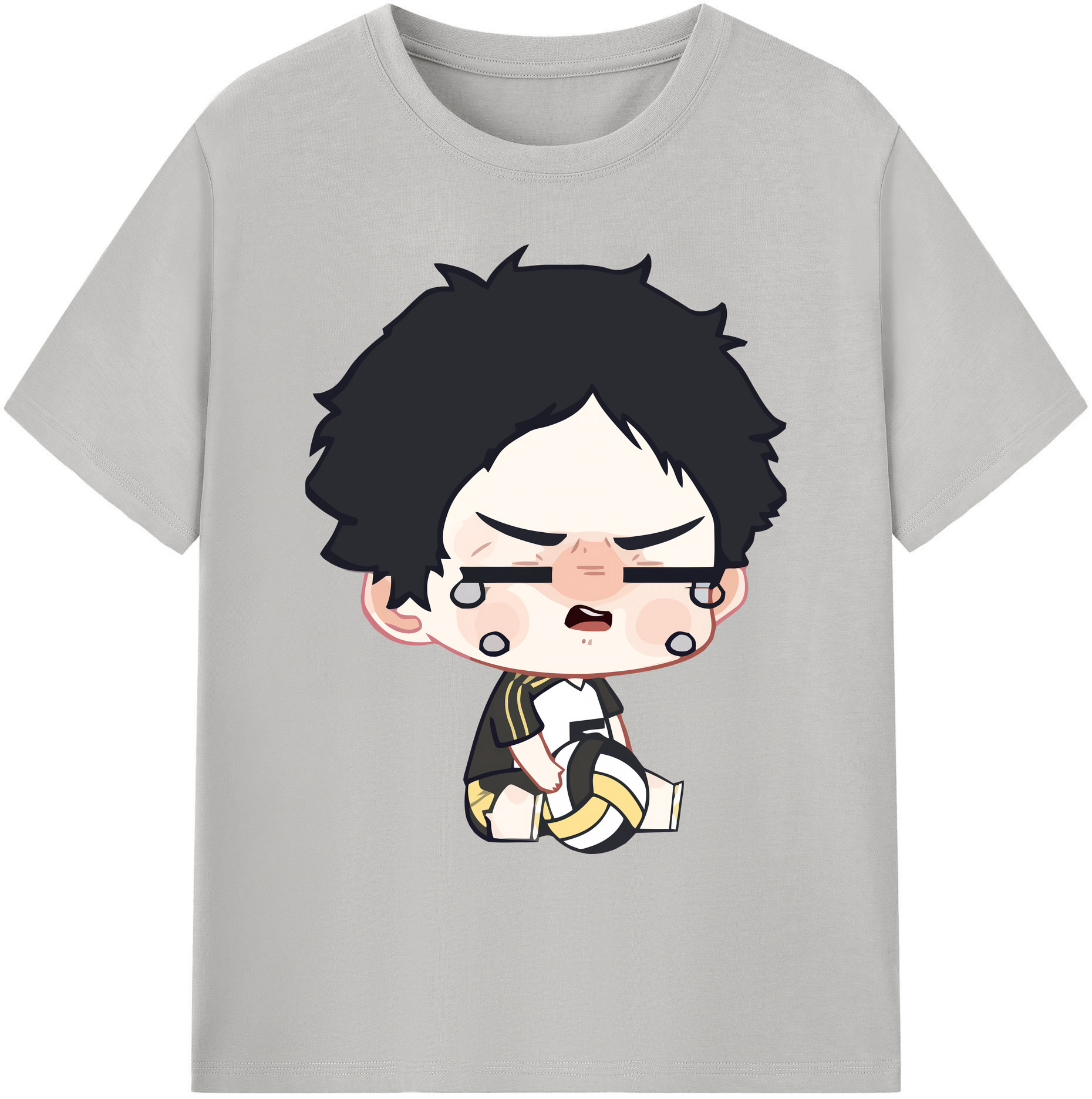 （画像用） ハイキュー!! Haikyu!! 綿100％ メンズ半袖Tシャツ｜肌触りやわらか＆通気性