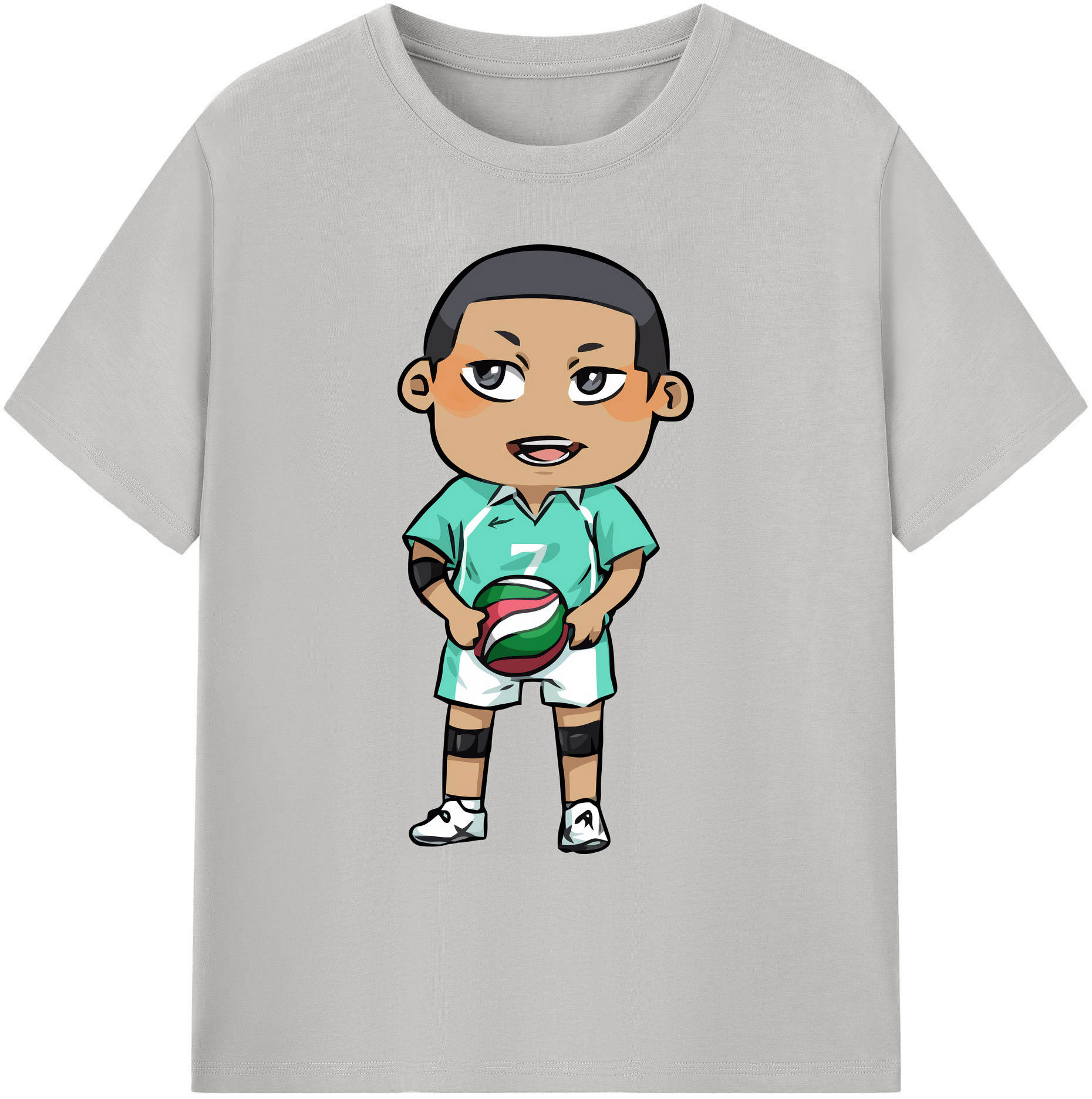 （画像用） ハイキュー!! Haikyu!! 綿100％ メンズ半袖Tシャツ｜肌触りやわらか＆通気性