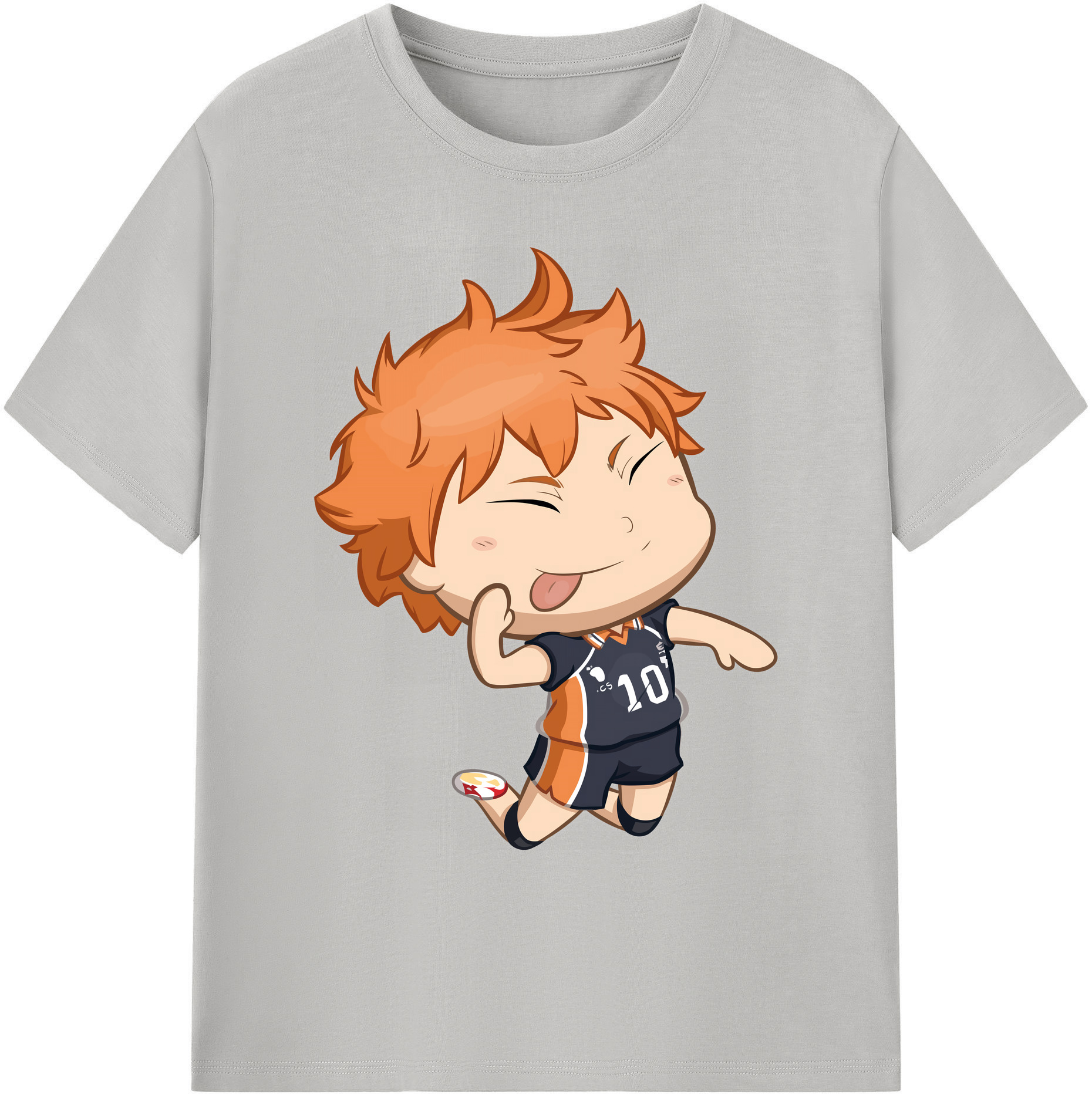 （画像用） ハイキュー!! Haikyu!! 綿100％ メンズ半袖Tシャツ｜肌触りやわらか＆通気性