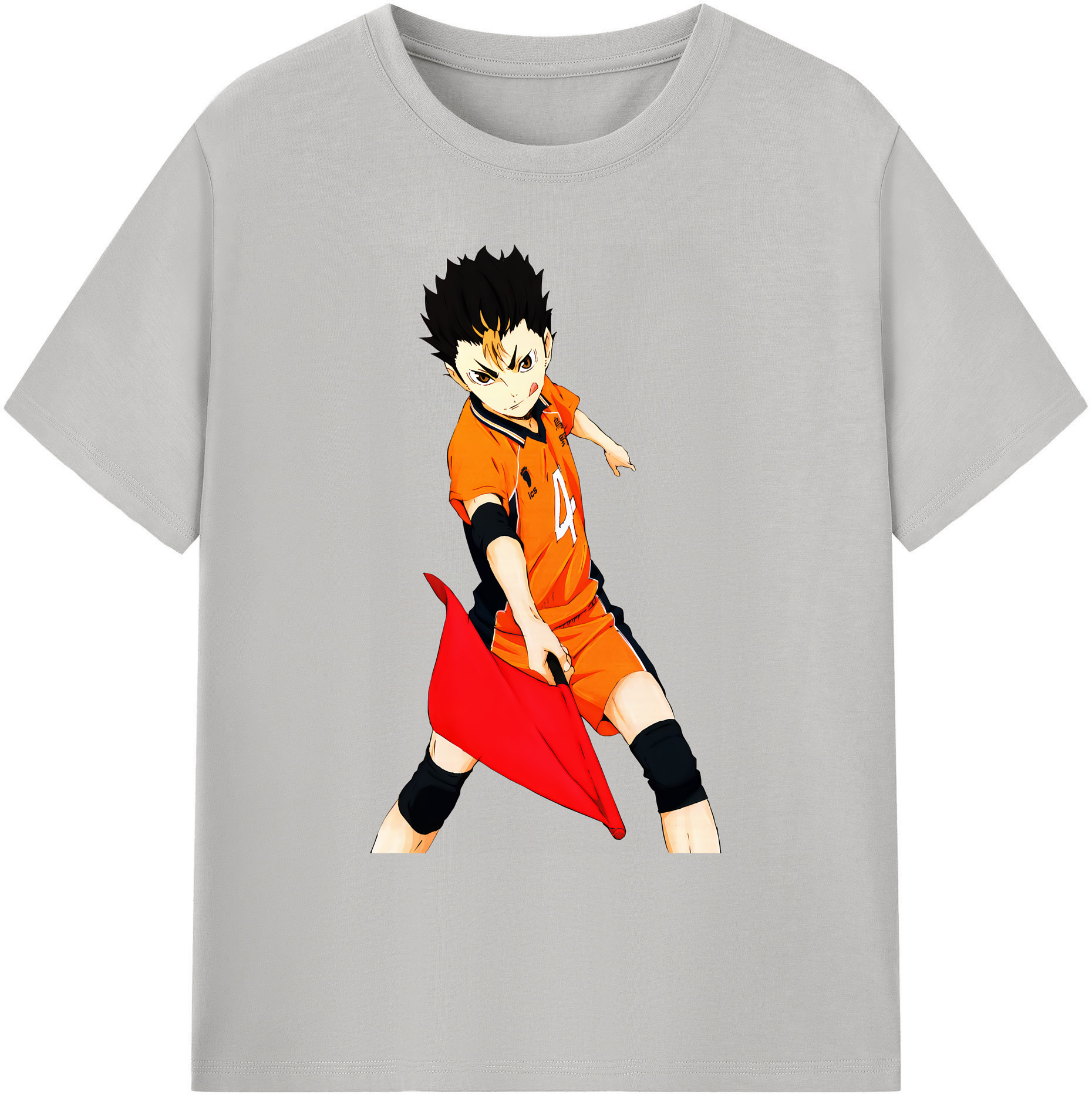 （画像用） ハイキュー!! Haikyu!! 綿100％ メンズ半袖Tシャツ｜肌触りやわらか＆通気性
