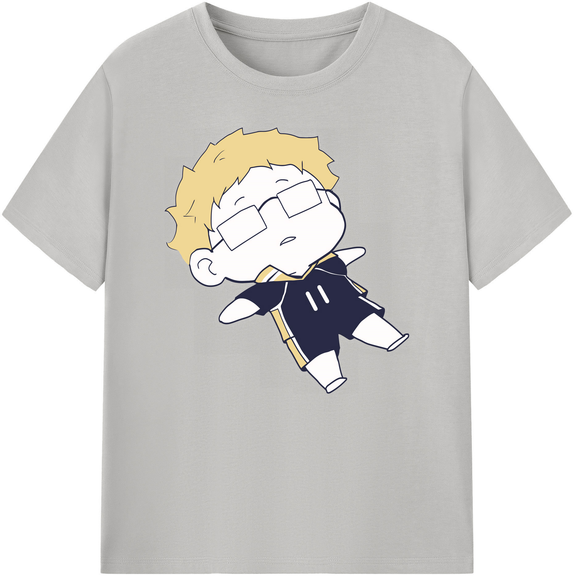 （画像用） ハイキュー!! Haikyu!! 綿100％ メンズ半袖Tシャツ｜肌触りやわらか＆通気性