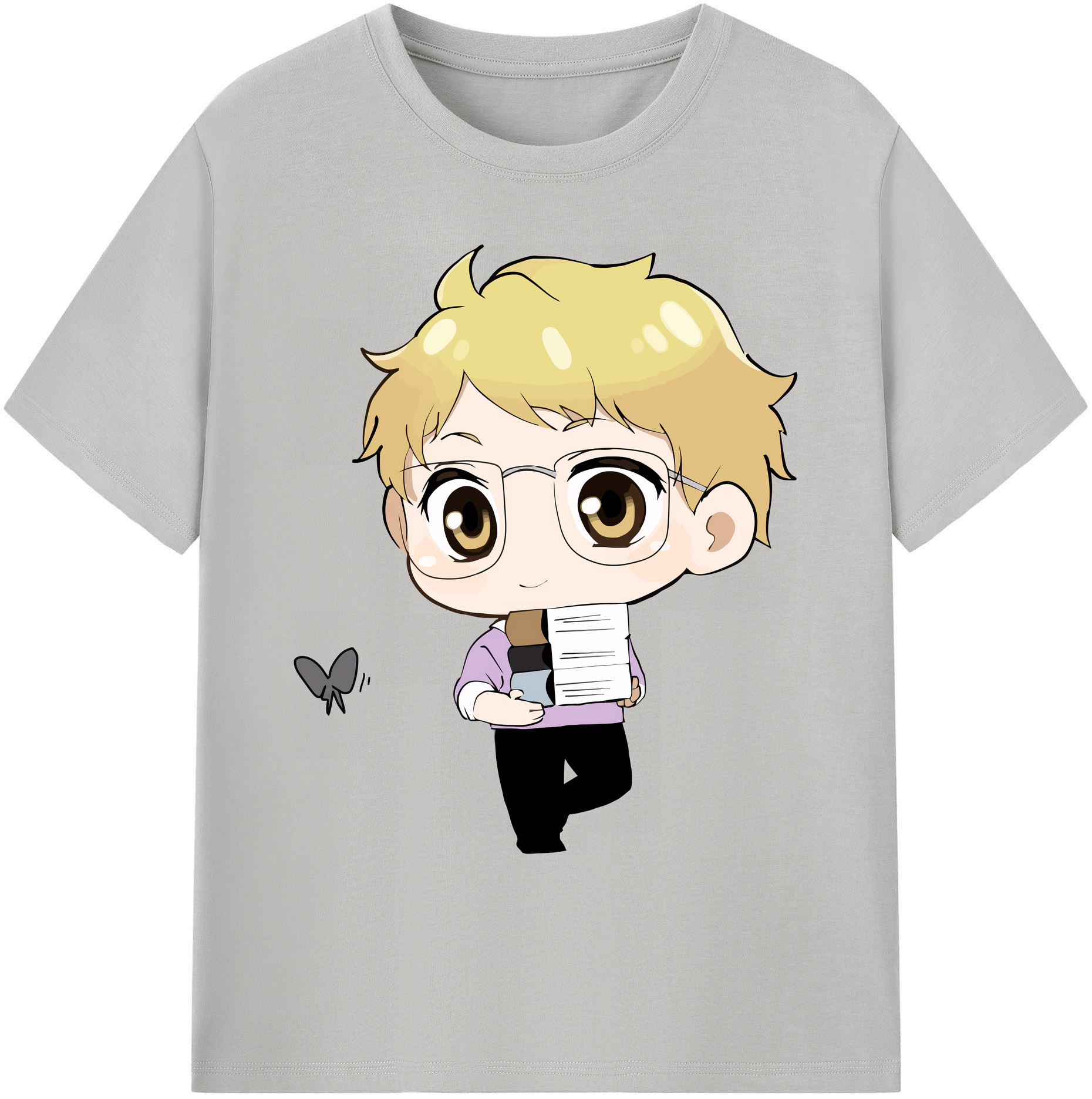 （画像用） ハイキュー!! Haikyu!! 綿100％ メンズ半袖Tシャツ｜肌触りやわらか＆通気性