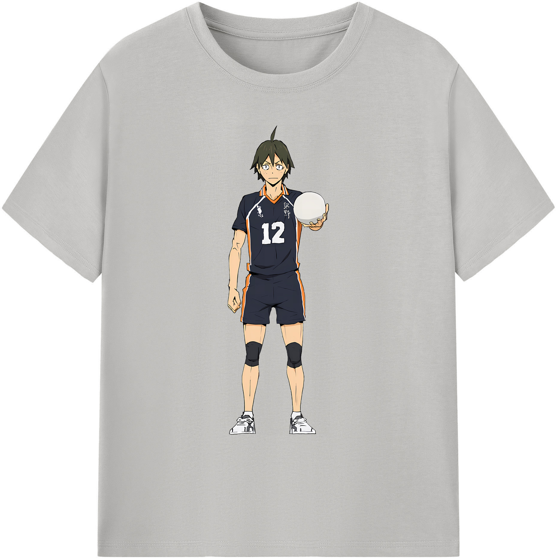 （画像用） ハイキュー!! Haikyu!! 綿100％ メンズ半袖Tシャツ｜肌触りやわらか＆通気性