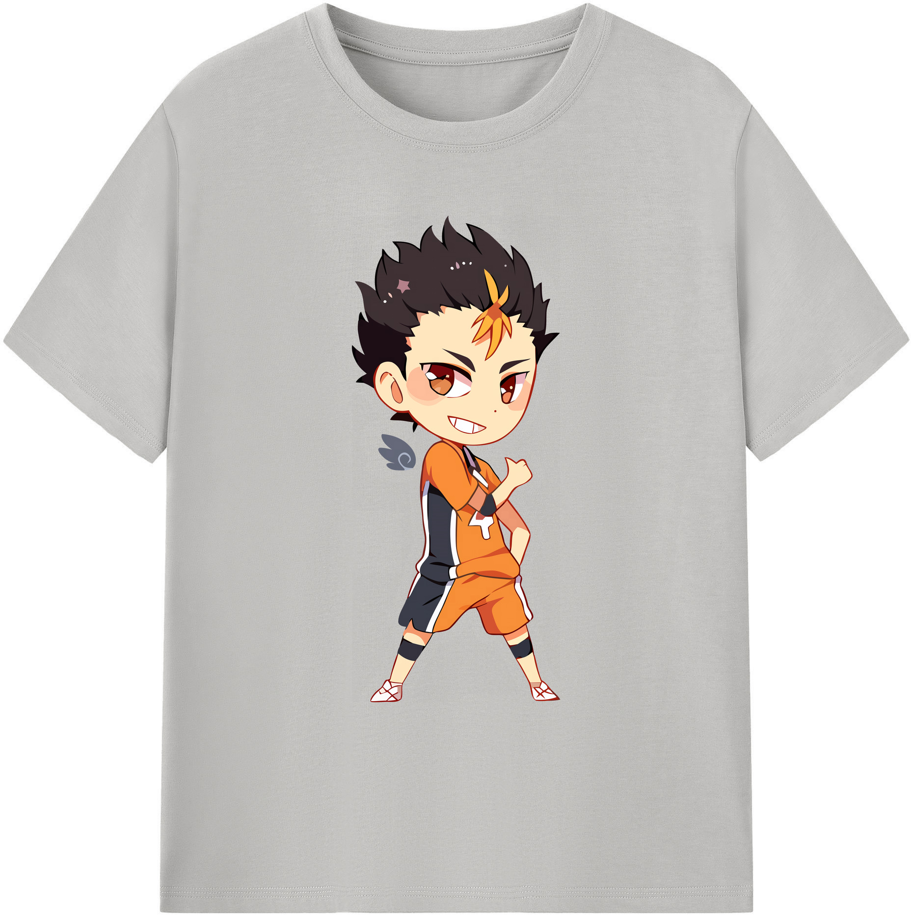 （画像用） ハイキュー!! Haikyu!! 綿100％ メンズ半袖Tシャツ｜肌触りやわらか＆通気性