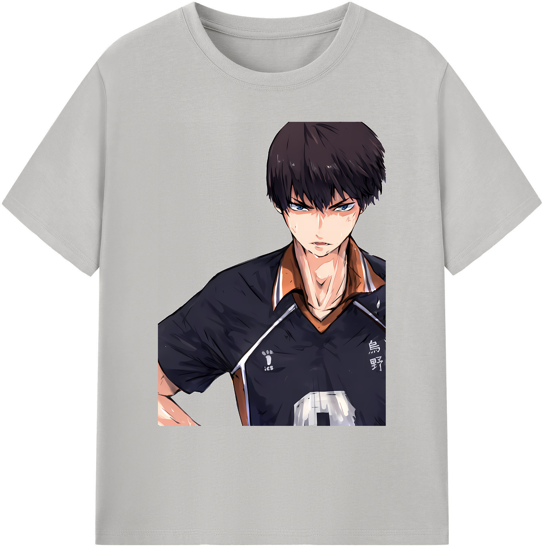 （画像用） ハイキュー!! Haikyu!! 綿100％ メンズ半袖Tシャツ｜肌触りやわらか＆通気性