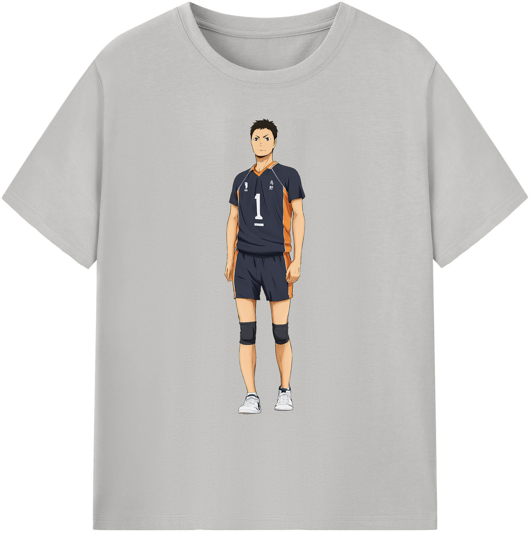 （画像用） ハイキュー!! Haikyu!! 綿100％ メンズ半袖Tシャツ｜肌触りやわらか＆通気性