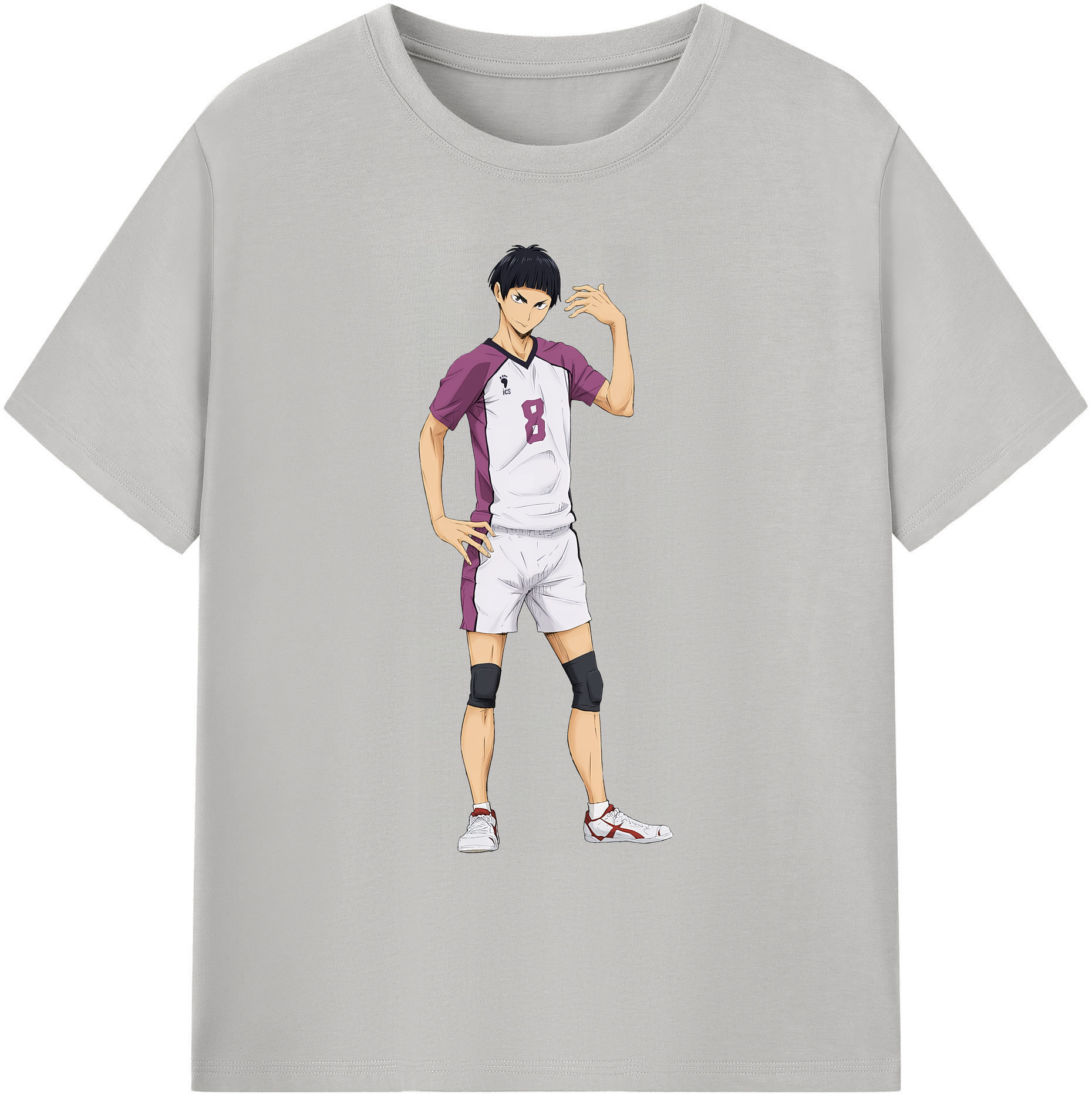 （画像用） ハイキュー!! Haikyu!! 綿100％ メンズ半袖Tシャツ｜肌触りやわらか＆通気性