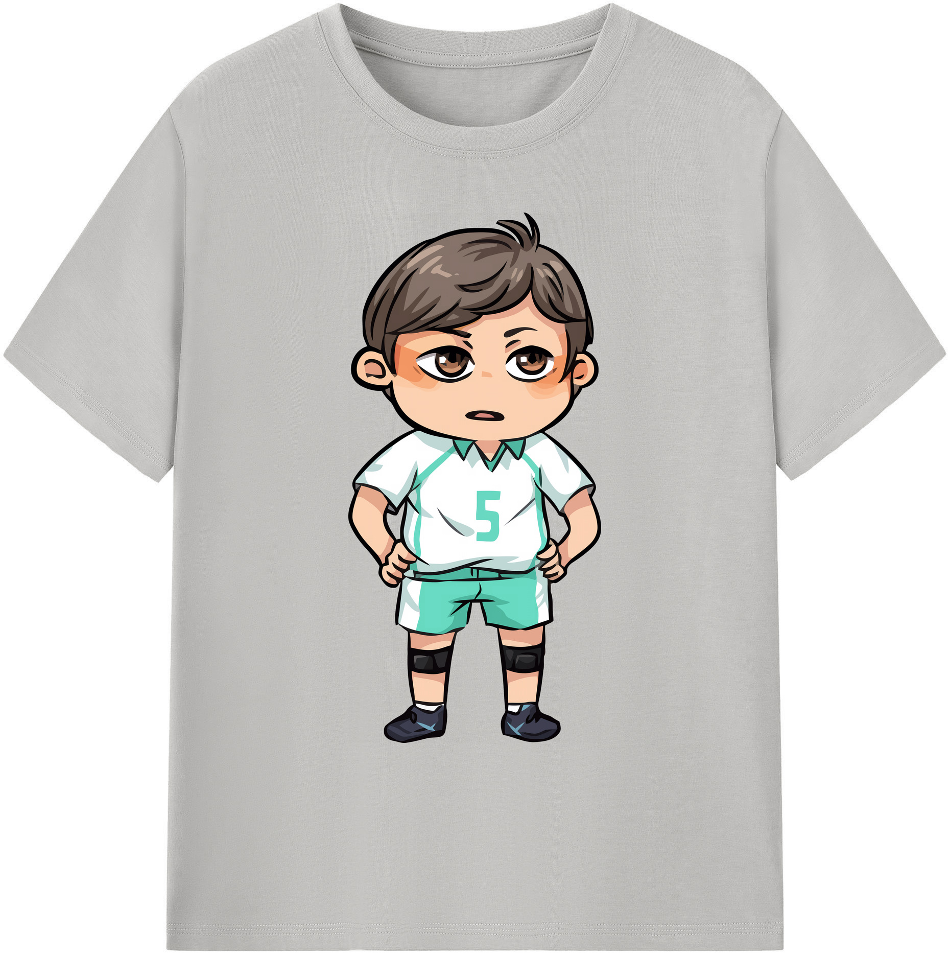 （画像用） ハイキュー!! Haikyu!! 綿100％ メンズ半袖Tシャツ｜肌触りやわらか＆通気性