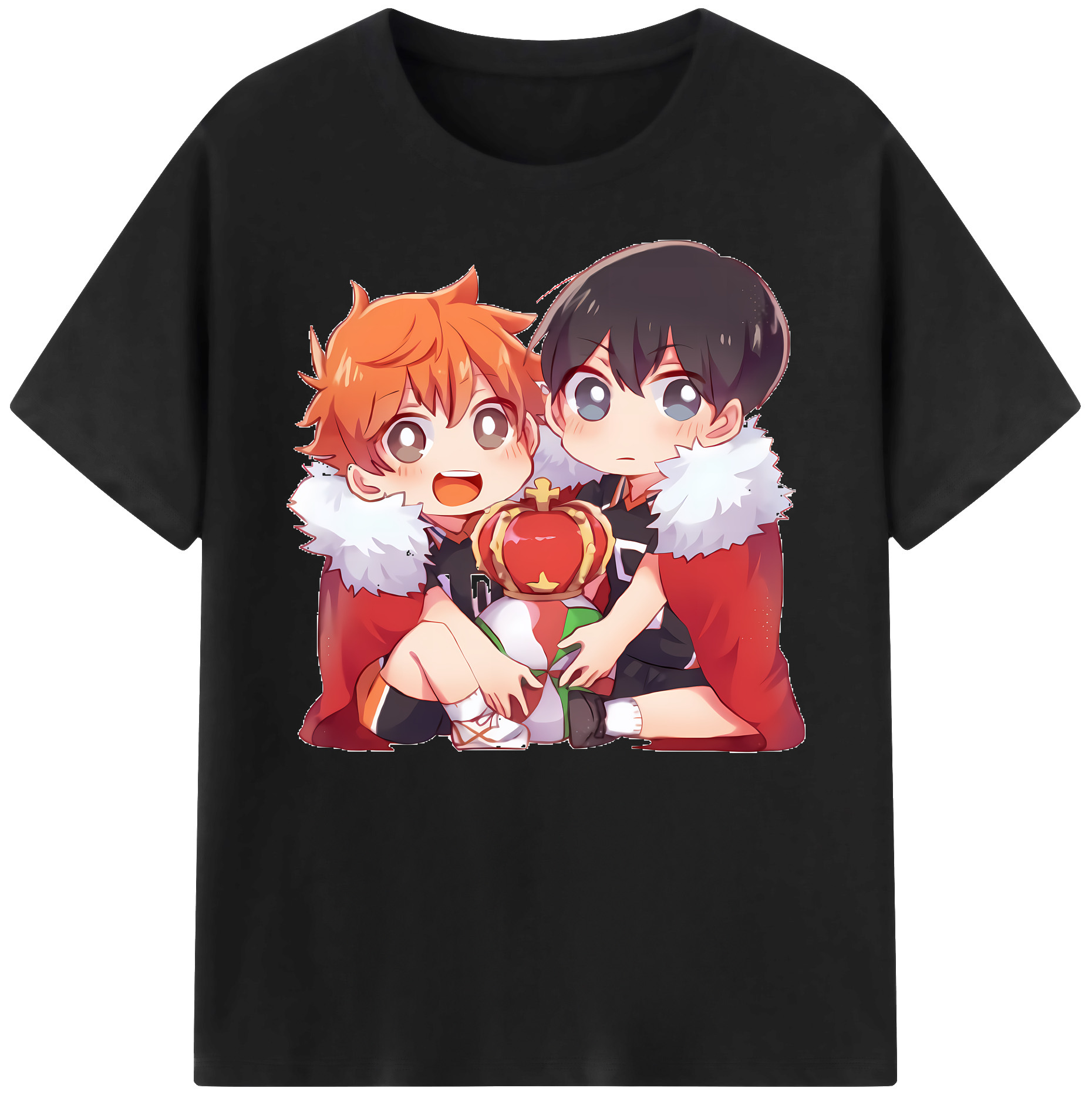 （画像用） ハイキュー!! Haikyu!! 綿100％ メンズ半袖Tシャツ｜肌触りやわらか＆通気性