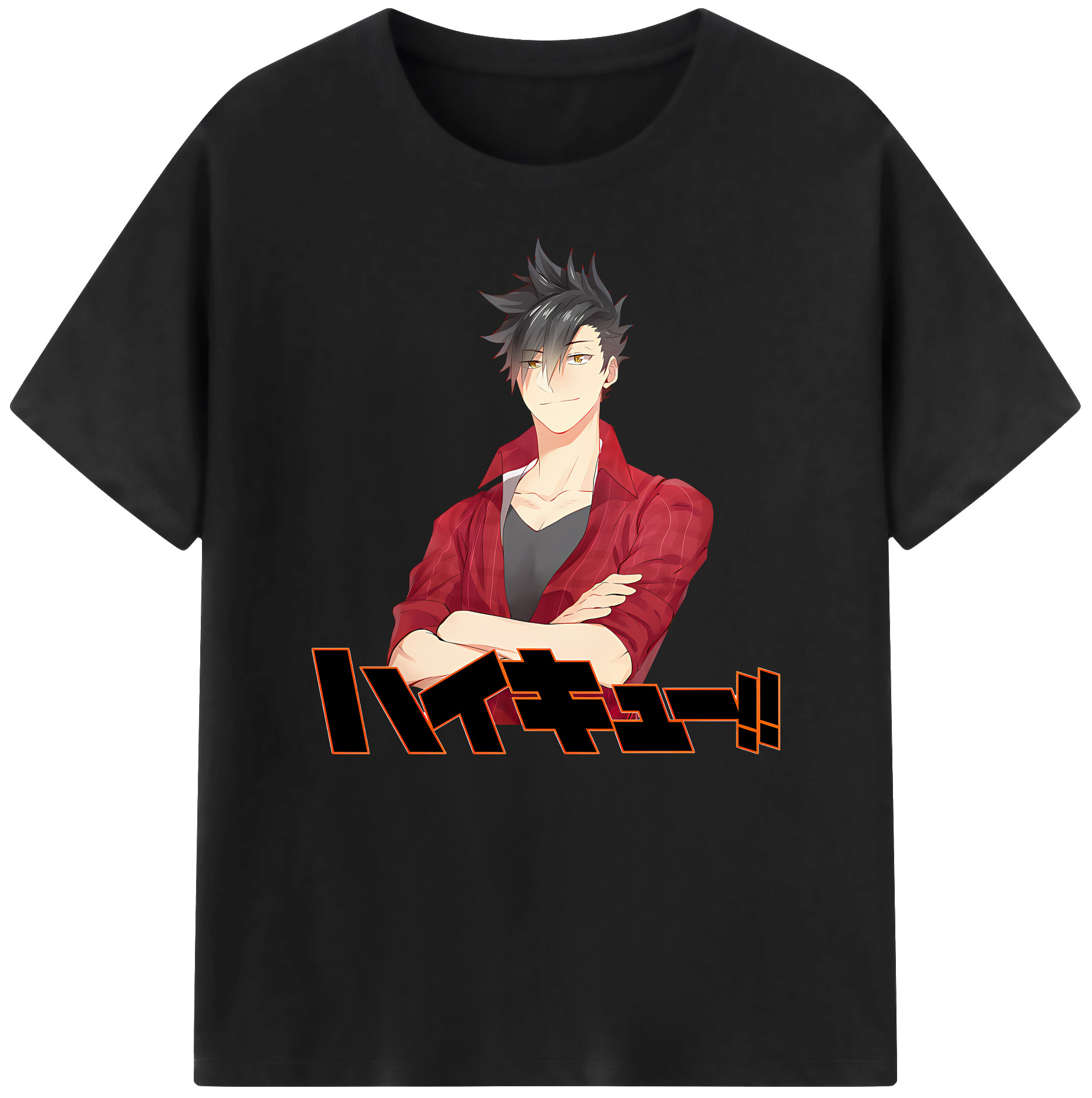 （画像用） ハイキュー!! Haikyu!! 綿100％ メンズ半袖Tシャツ｜肌触りやわらか＆通気性