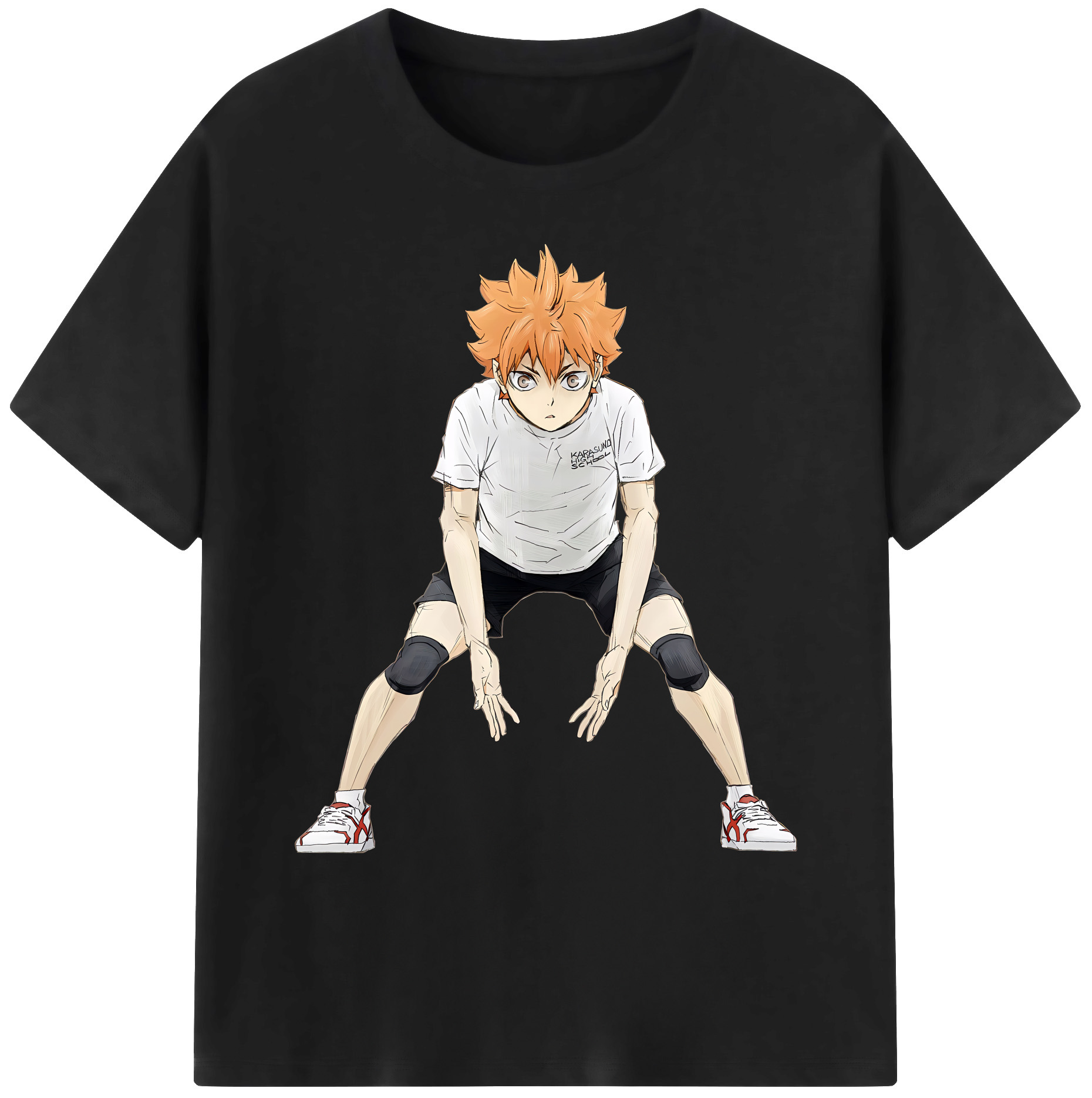 （画像用） ハイキュー!! Haikyu!! 綿100％ メンズ半袖Tシャツ｜肌触りやわらか＆通気性