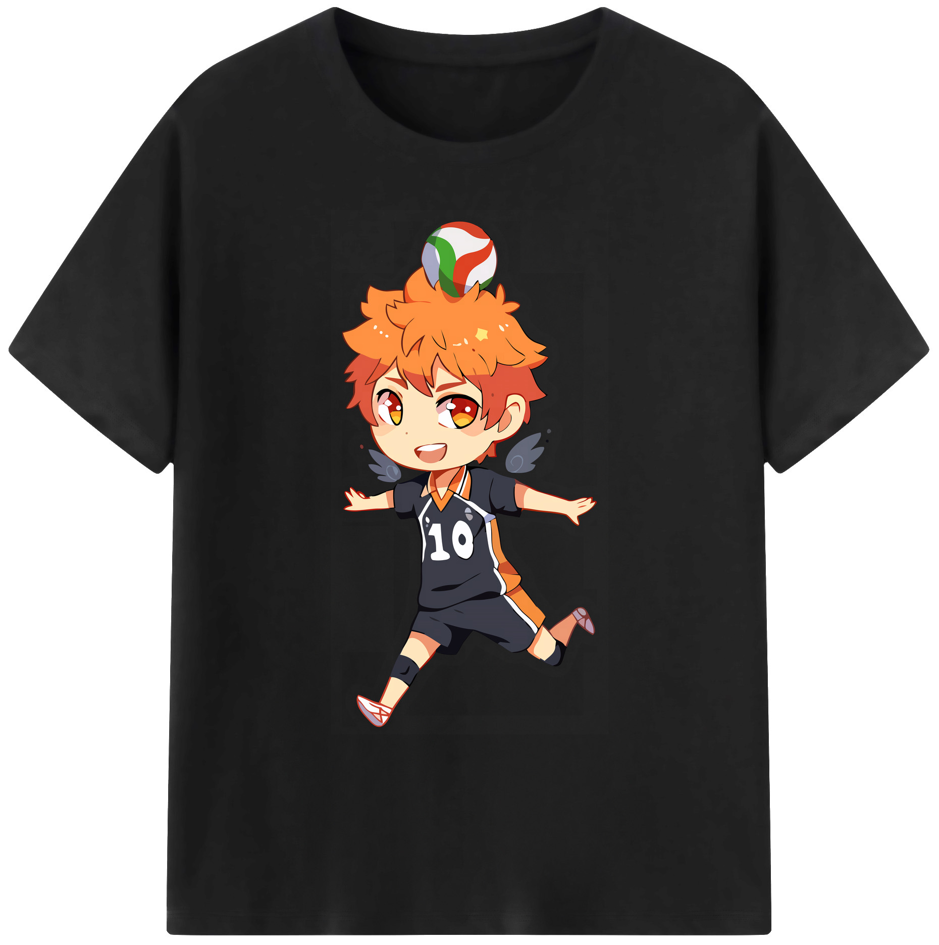 （画像用） ハイキュー!! Haikyu!! 綿100％ メンズ半袖Tシャツ｜肌触りやわらか＆通気性