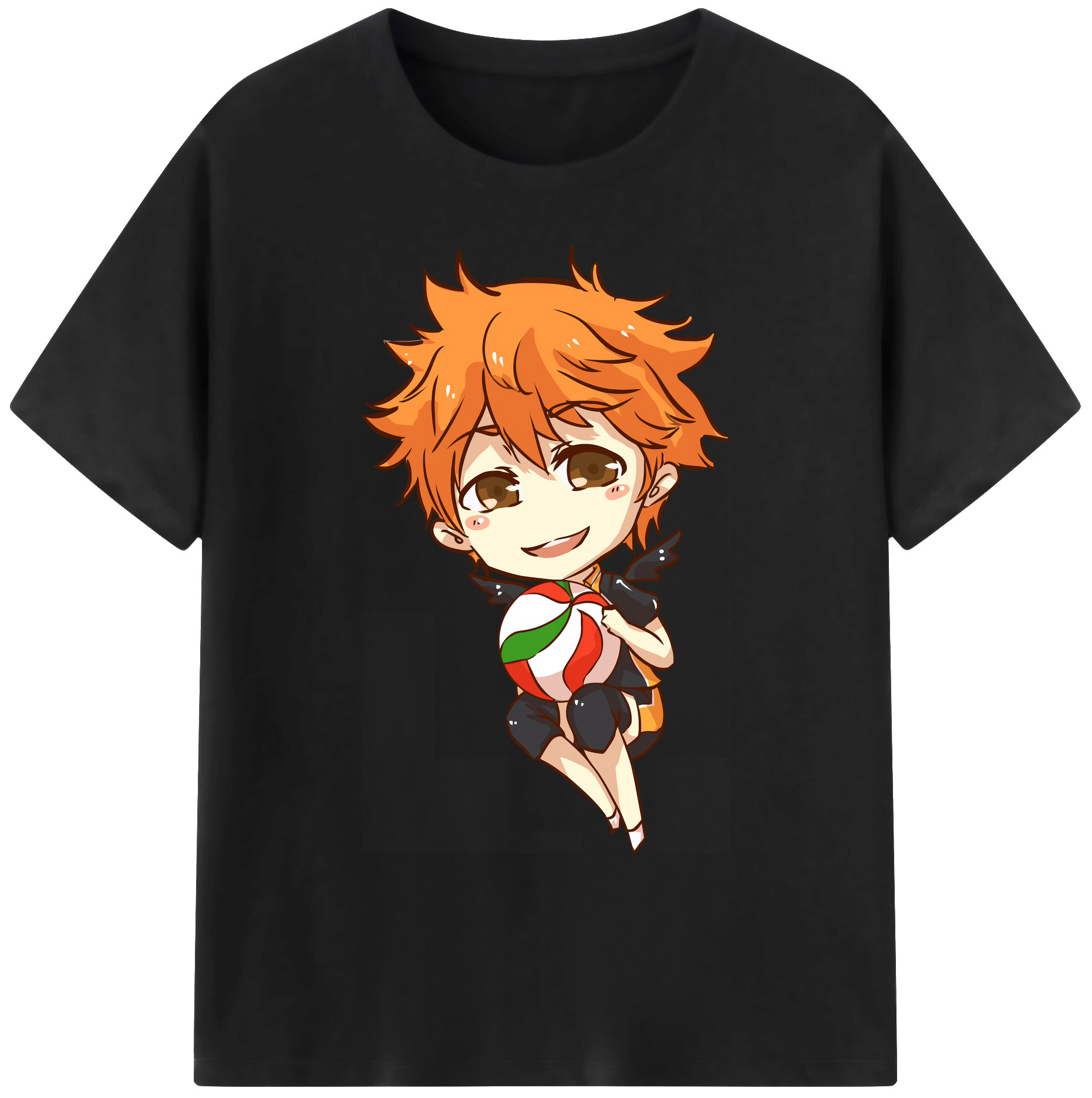 （画像用） ハイキュー!! Haikyu!! 綿100％ メンズ半袖Tシャツ｜肌触りやわらか＆通気性