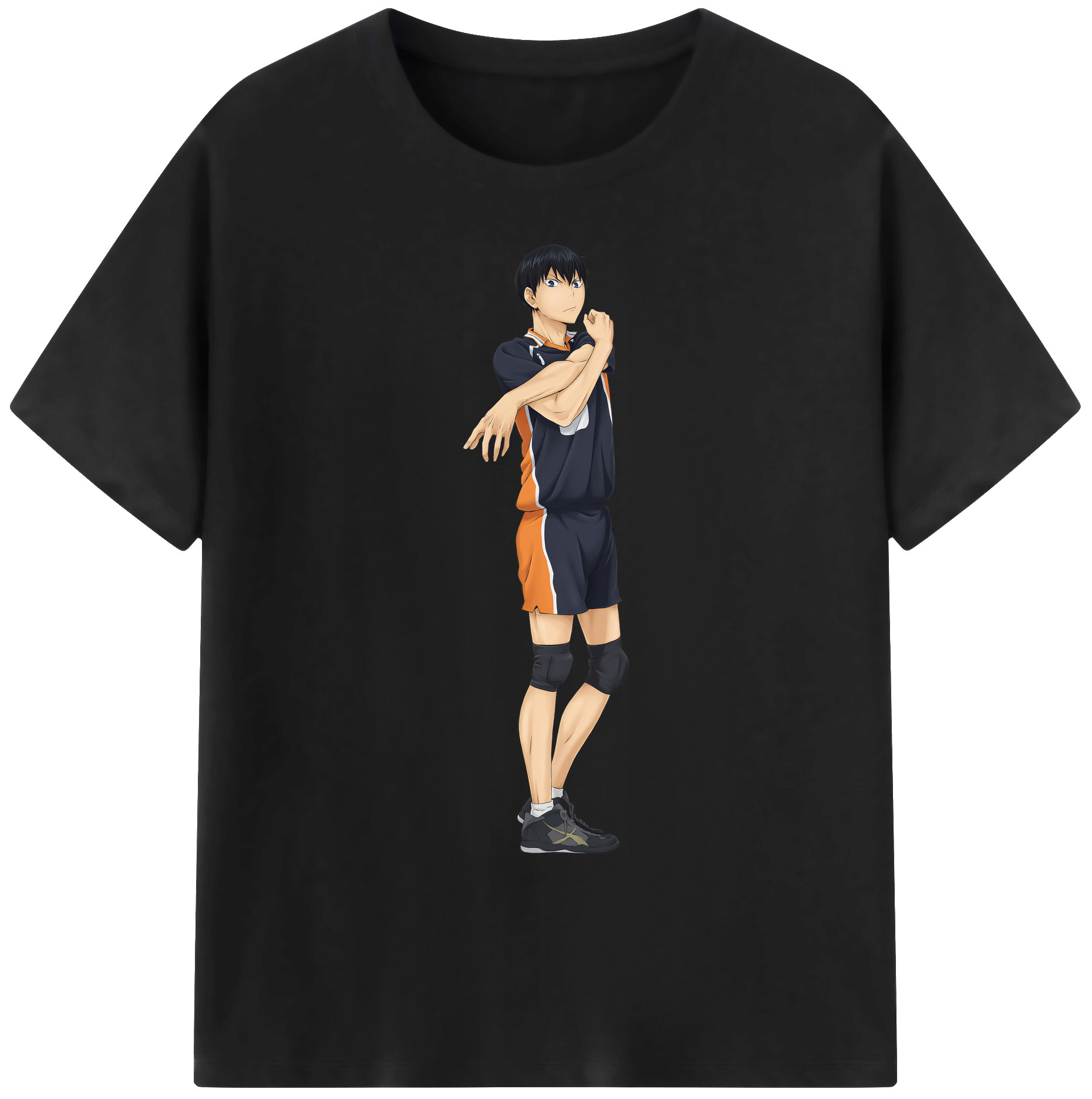 （画像用） ハイキュー!! Haikyu!! 綿100％ メンズ半袖Tシャツ｜肌触りやわらか＆通気性