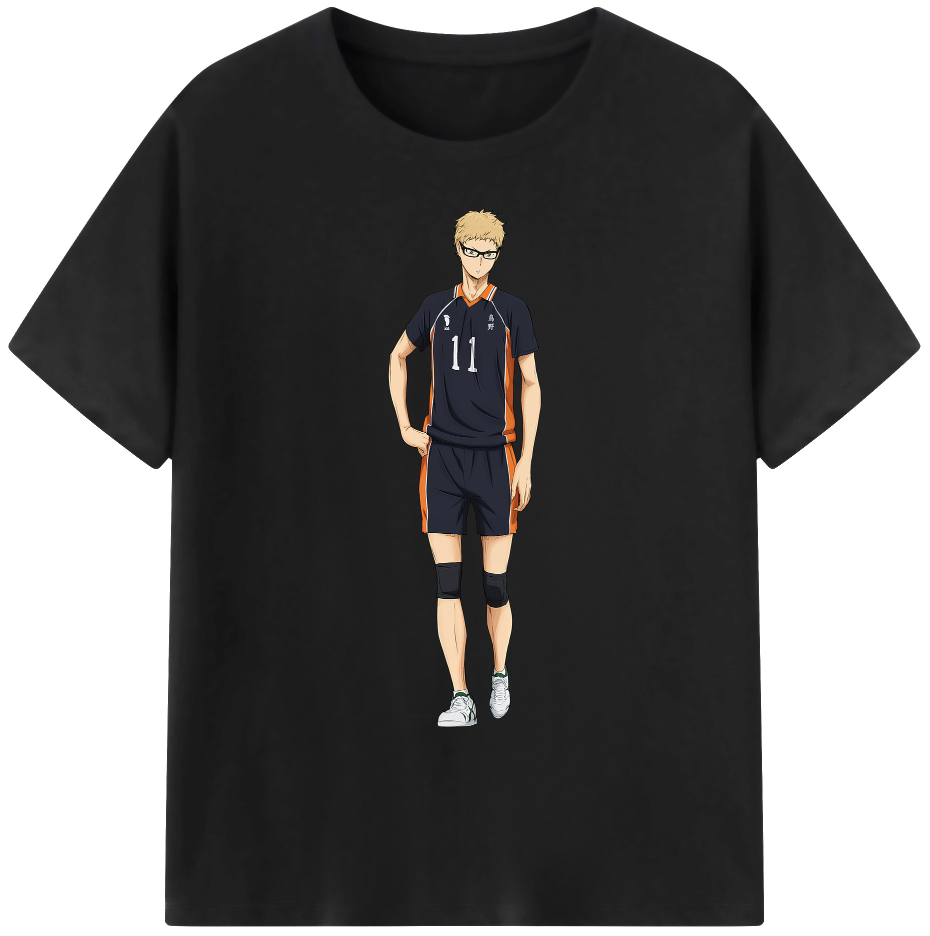 （画像用） ハイキュー!! Haikyu!! 綿100％ メンズ半袖Tシャツ｜肌触りやわらか＆通気性