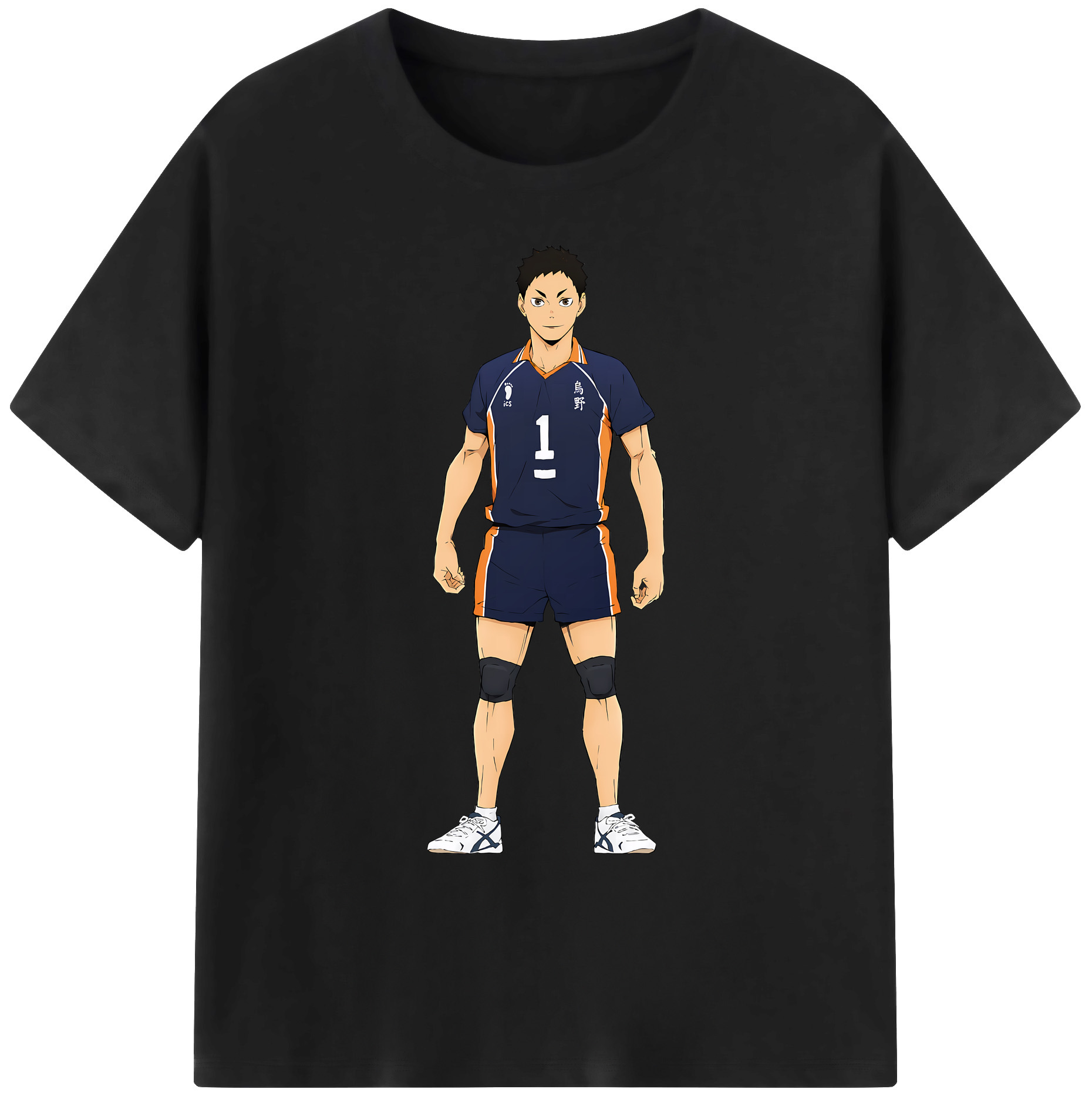 （画像用） ハイキュー!! Haikyu!! 綿100％ メンズ半袖Tシャツ｜肌触りやわらか＆通気性