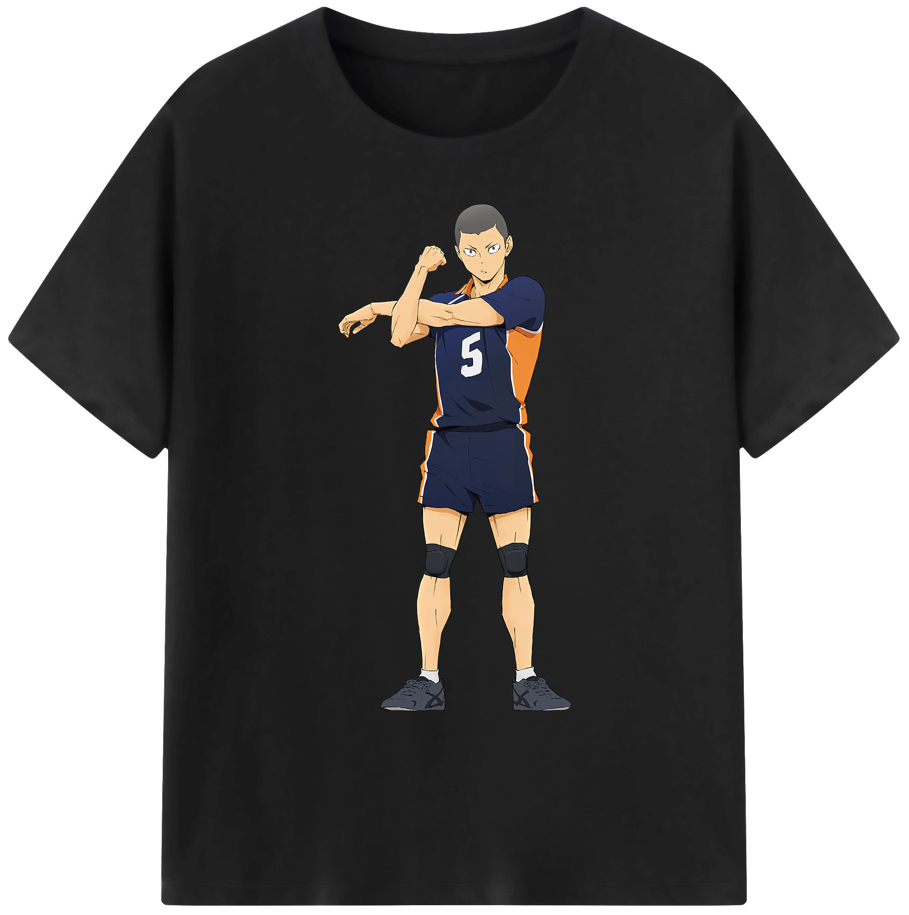 （画像用） ハイキュー!! Haikyu!! 綿100％ メンズ半袖Tシャツ｜肌触りやわらか＆通気性