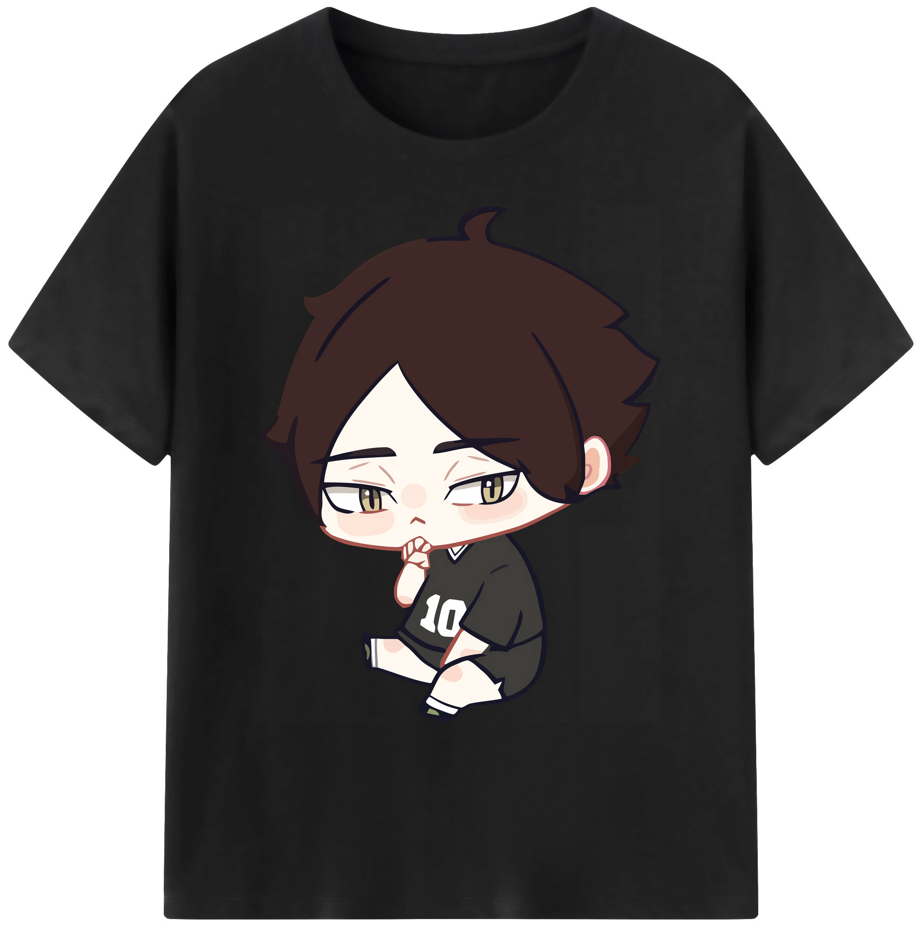 （画像用） ハイキュー!! Haikyu!! 綿100％ メンズ半袖Tシャツ｜肌触りやわらか＆通気性