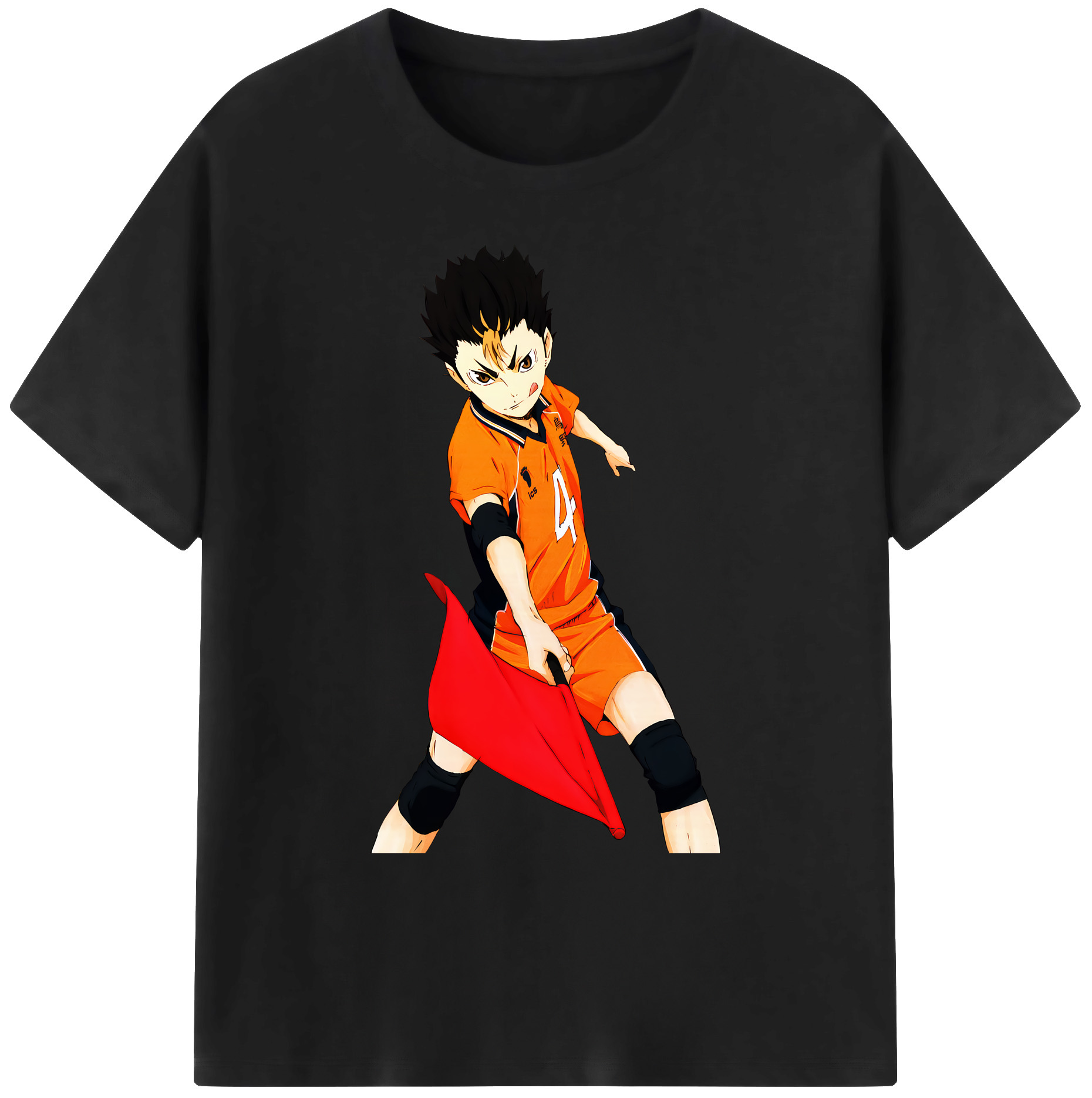 （画像用） ハイキュー!! Haikyu!! 綿100％ メンズ半袖Tシャツ｜肌触りやわらか＆通気性